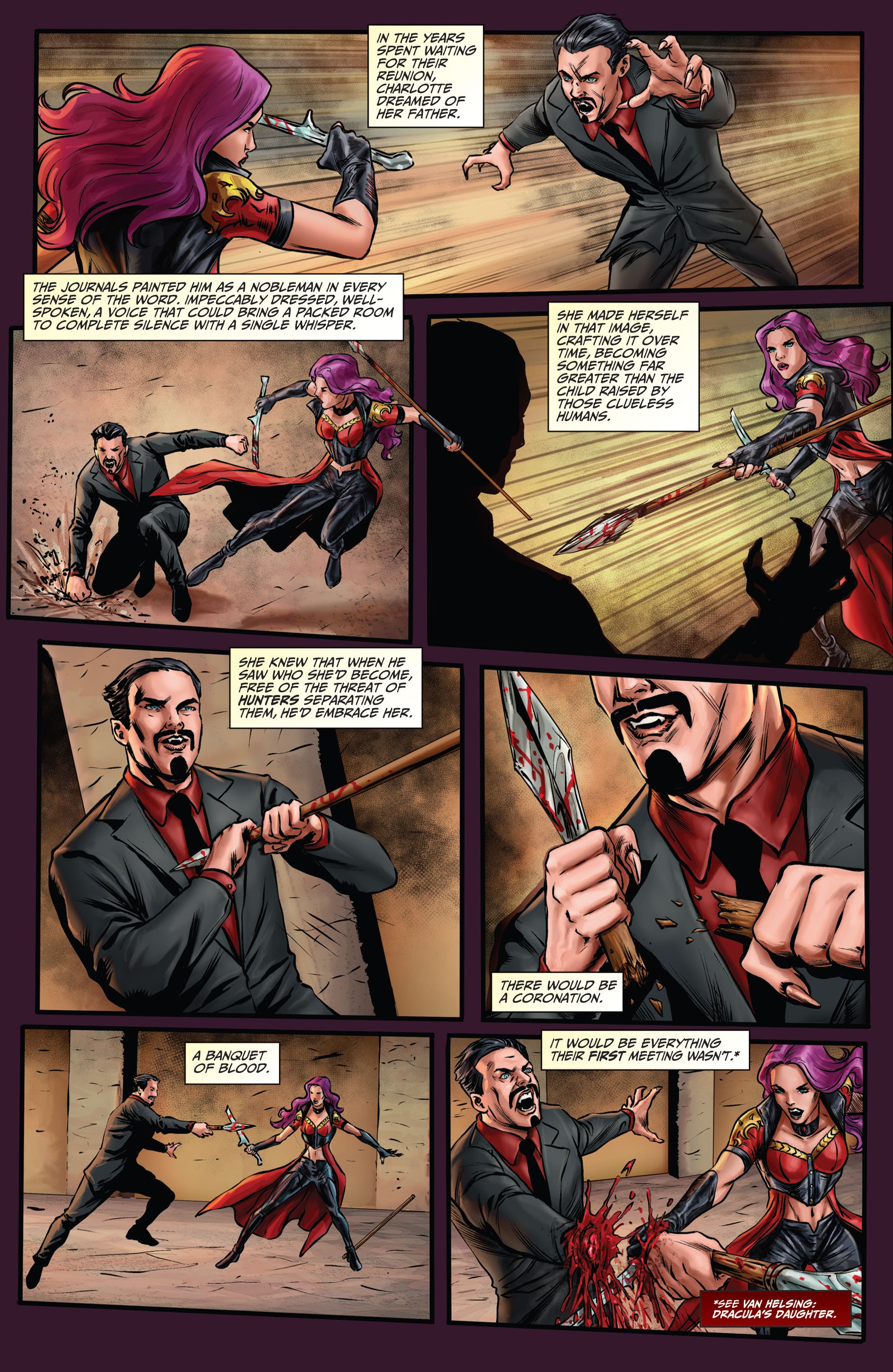 Read online Grimm Universe Presents Quarterly: Dracula's Daughter comic -  Issue # TPB - 52