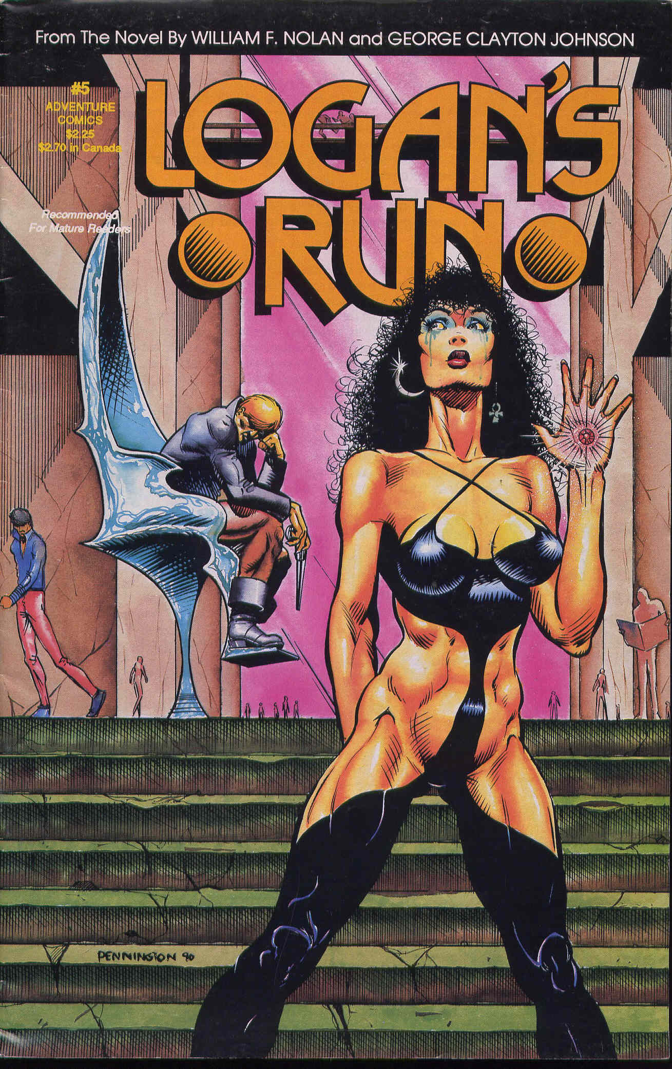 Read online Logan's Run (1990) comic -  Issue #5 - 1