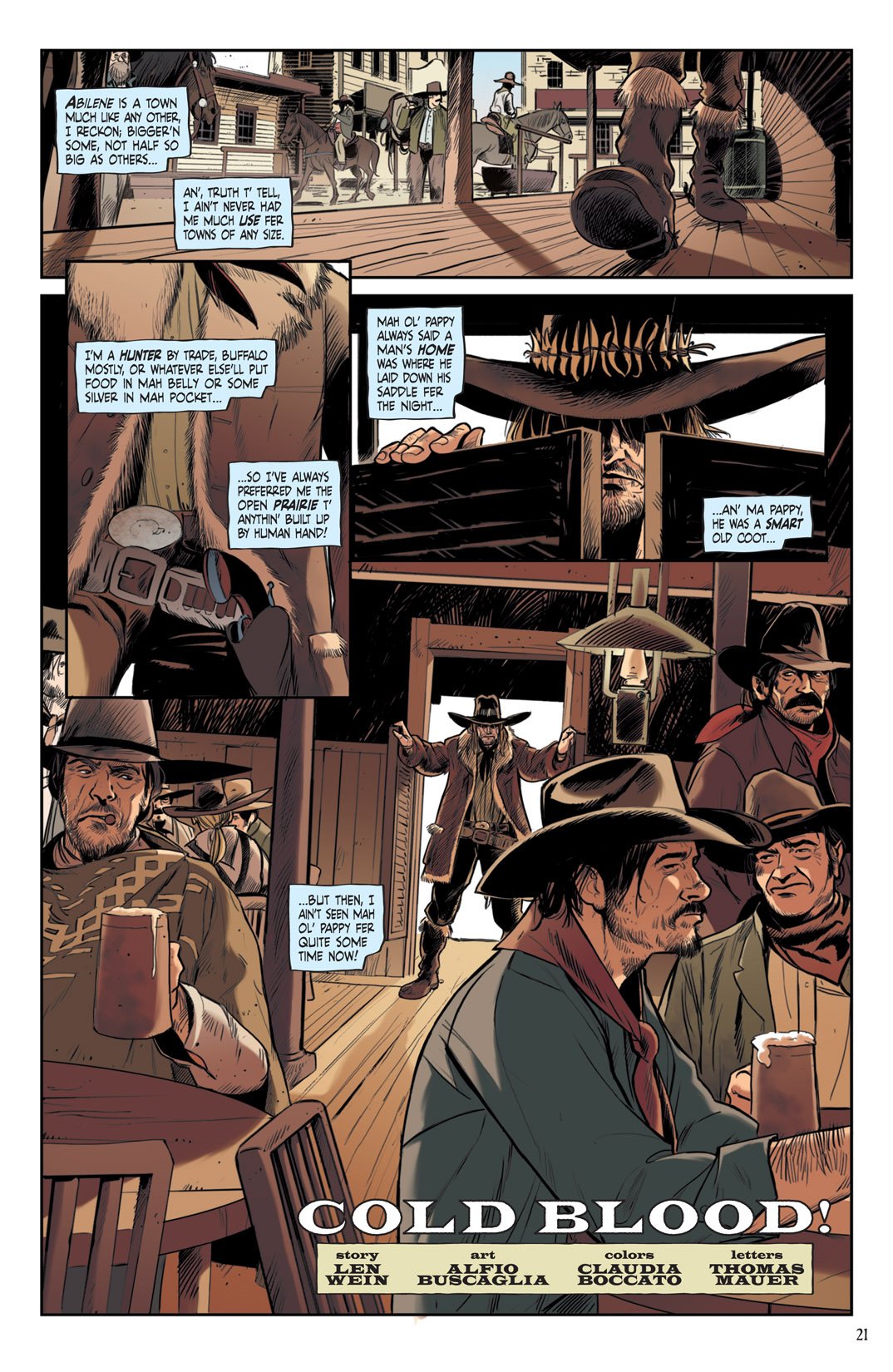 Read online Outlaw Territory comic -  Issue # TPB 2 (Part 1) - 21