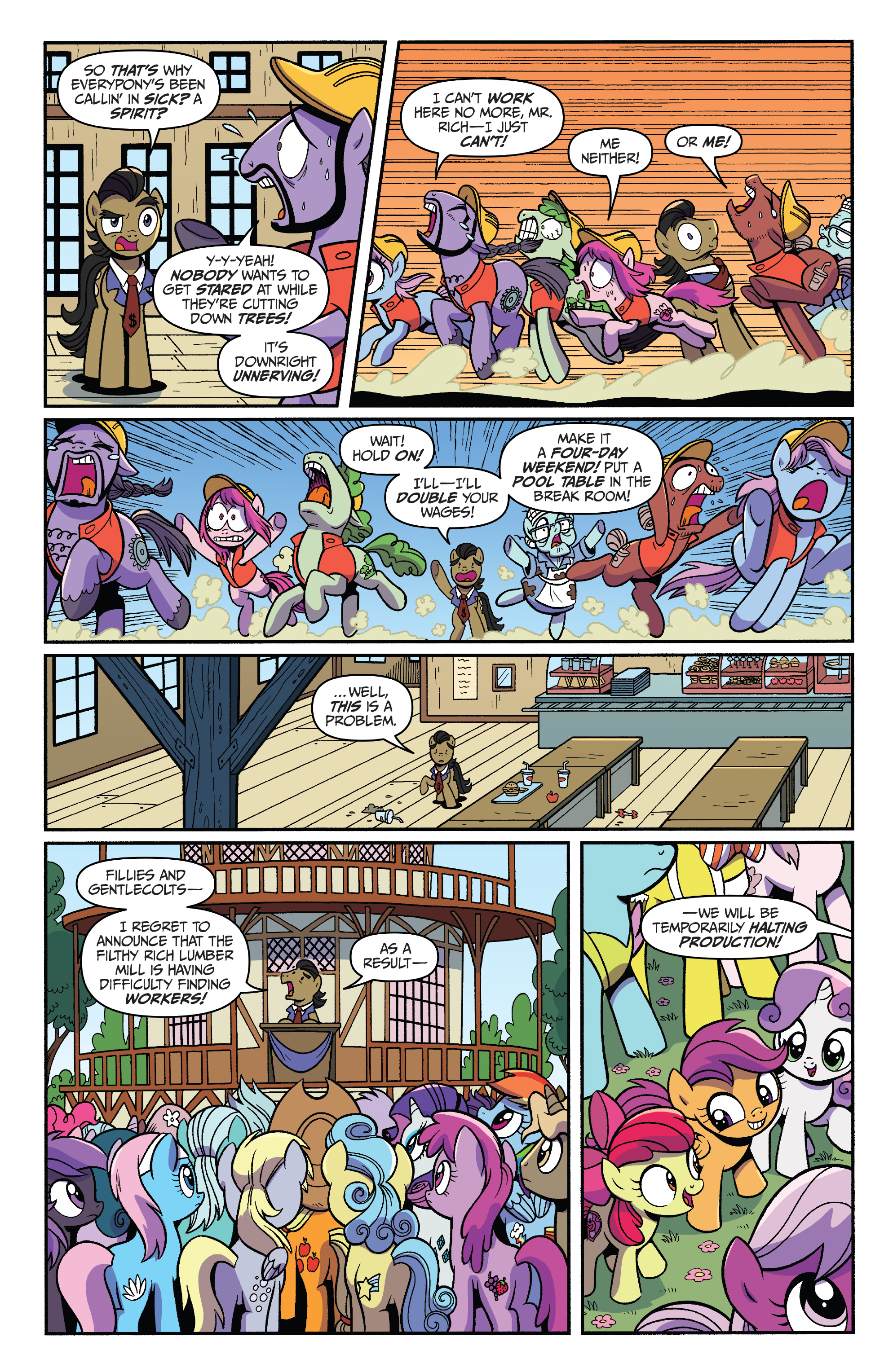 Read online My Little Pony: Spirit of the Forest comic -  Issue #2 - 17
