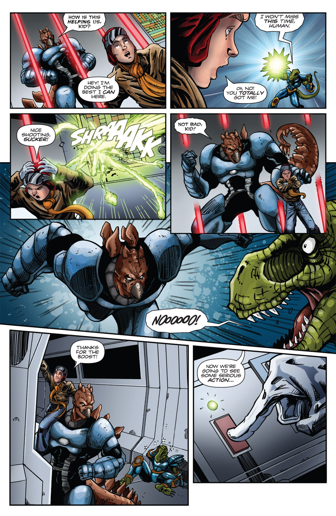 Read online Jurassic StrikeForce 5 comic -  Issue # _TPB - 103