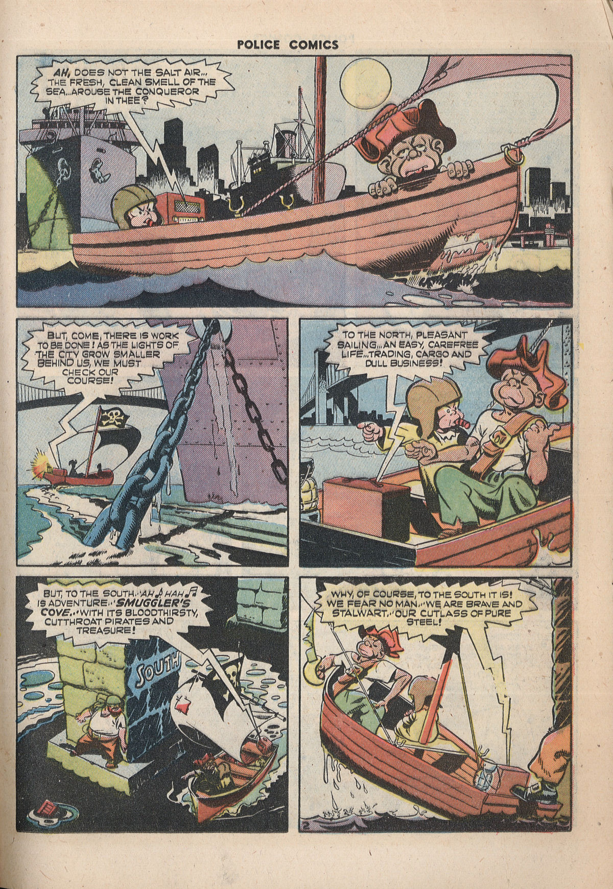 Read online Police Comics comic -  Issue #95 - 21