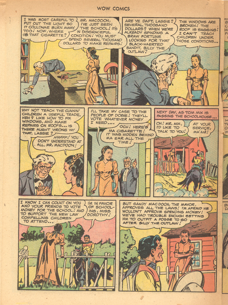 Read online Wow Comics comic -  Issue #67 - 42
