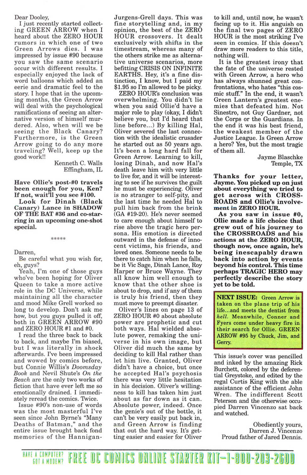 Read online Green Arrow (1988) comic -  Issue #94 - 27