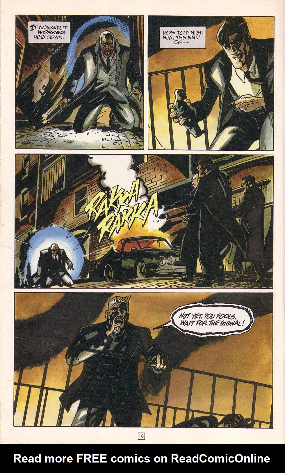 Read online Mobfire comic -  Issue #4 - 21