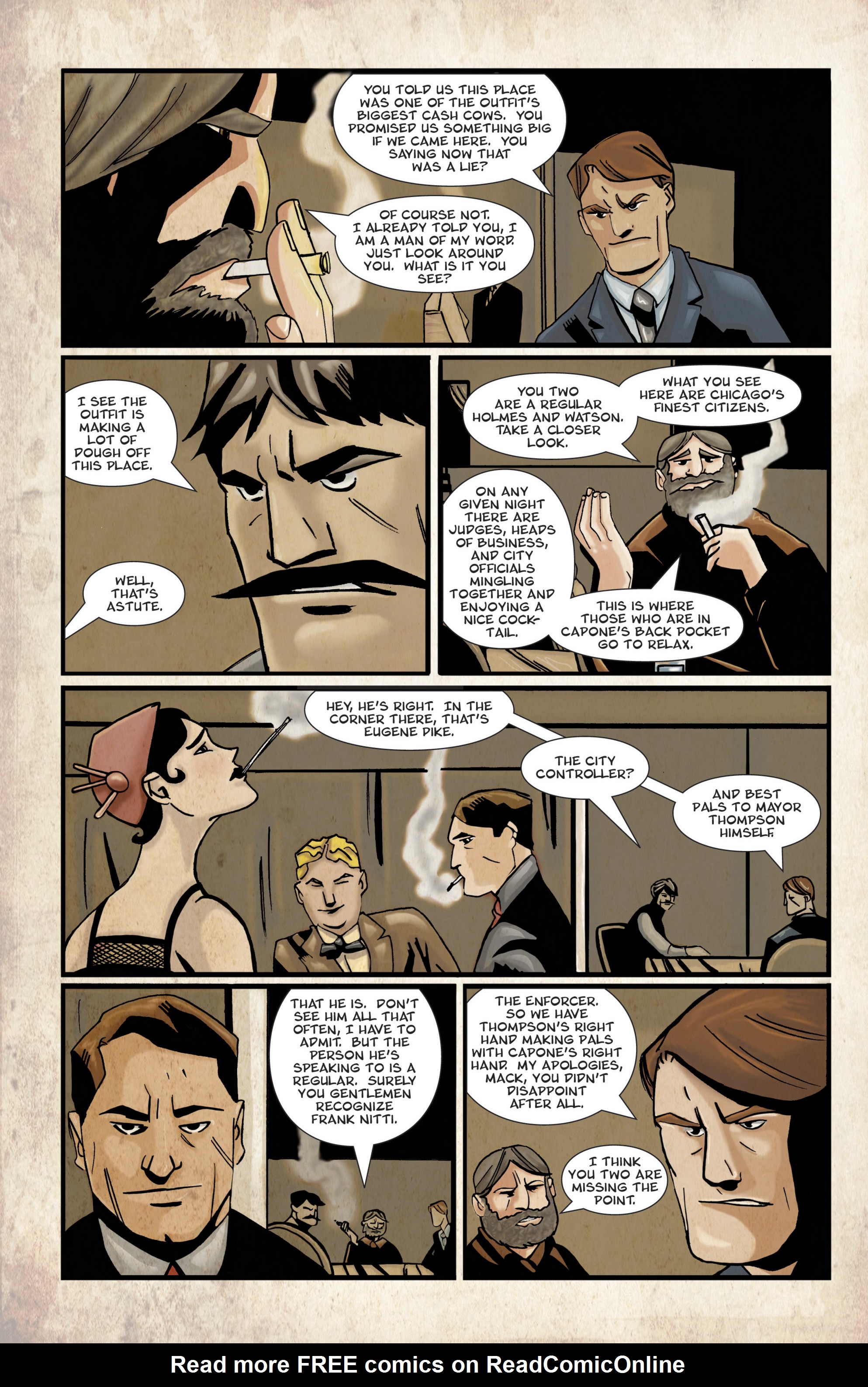 Read online Mobster Graveyard comic -  Issue #1 - 10