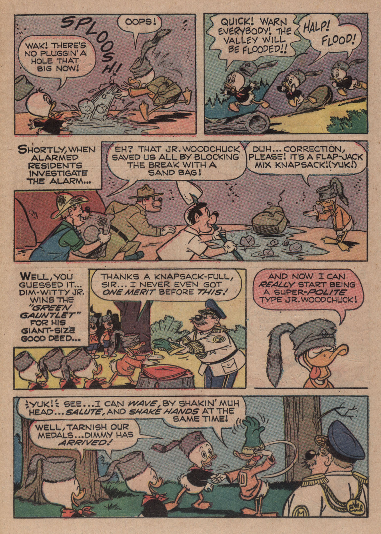Read online Huey, Dewey, and Louie Junior Woodchucks comic -  Issue #3 - 16