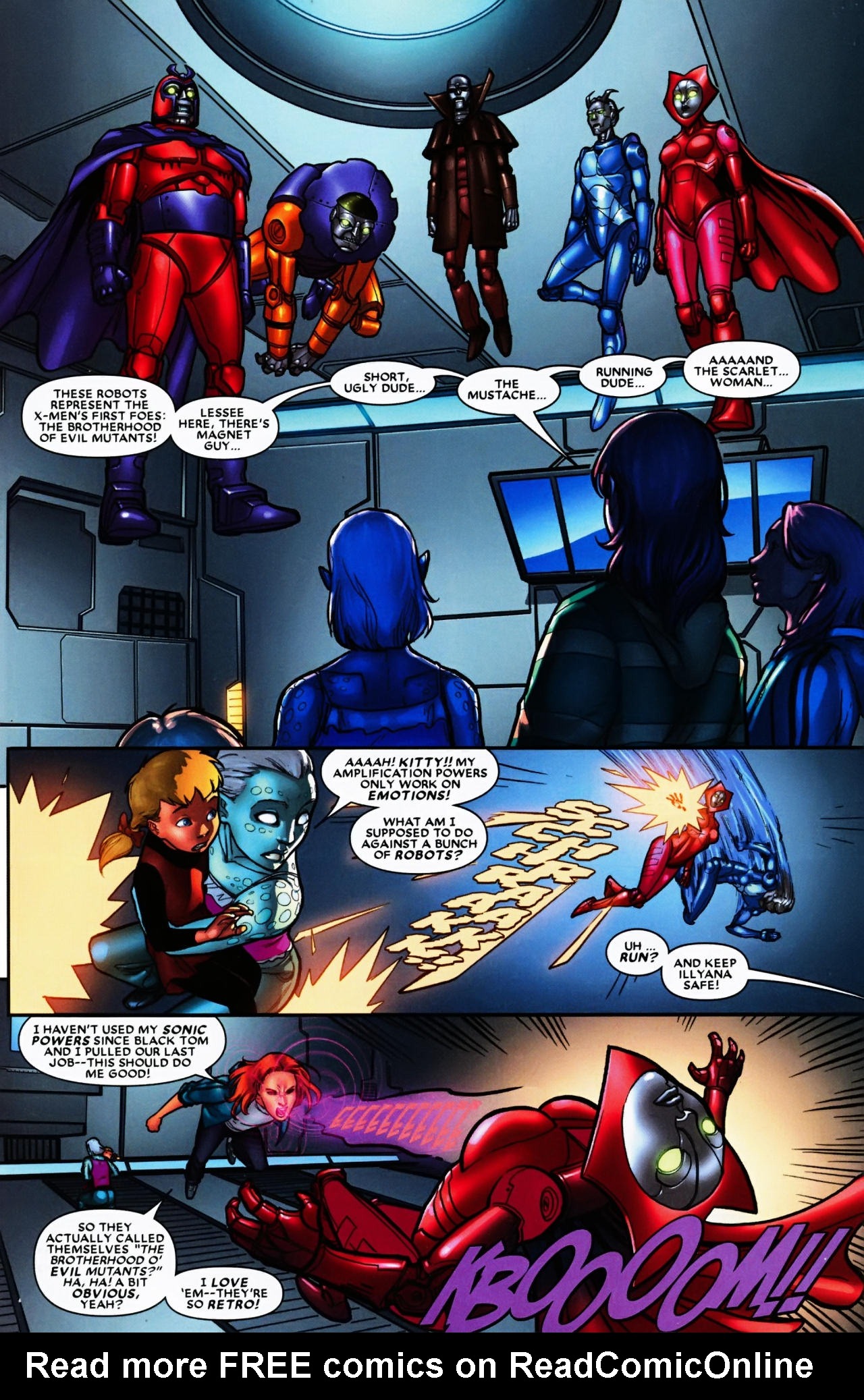 Read online Wolverine: First Class comic -  Issue #6 - 7