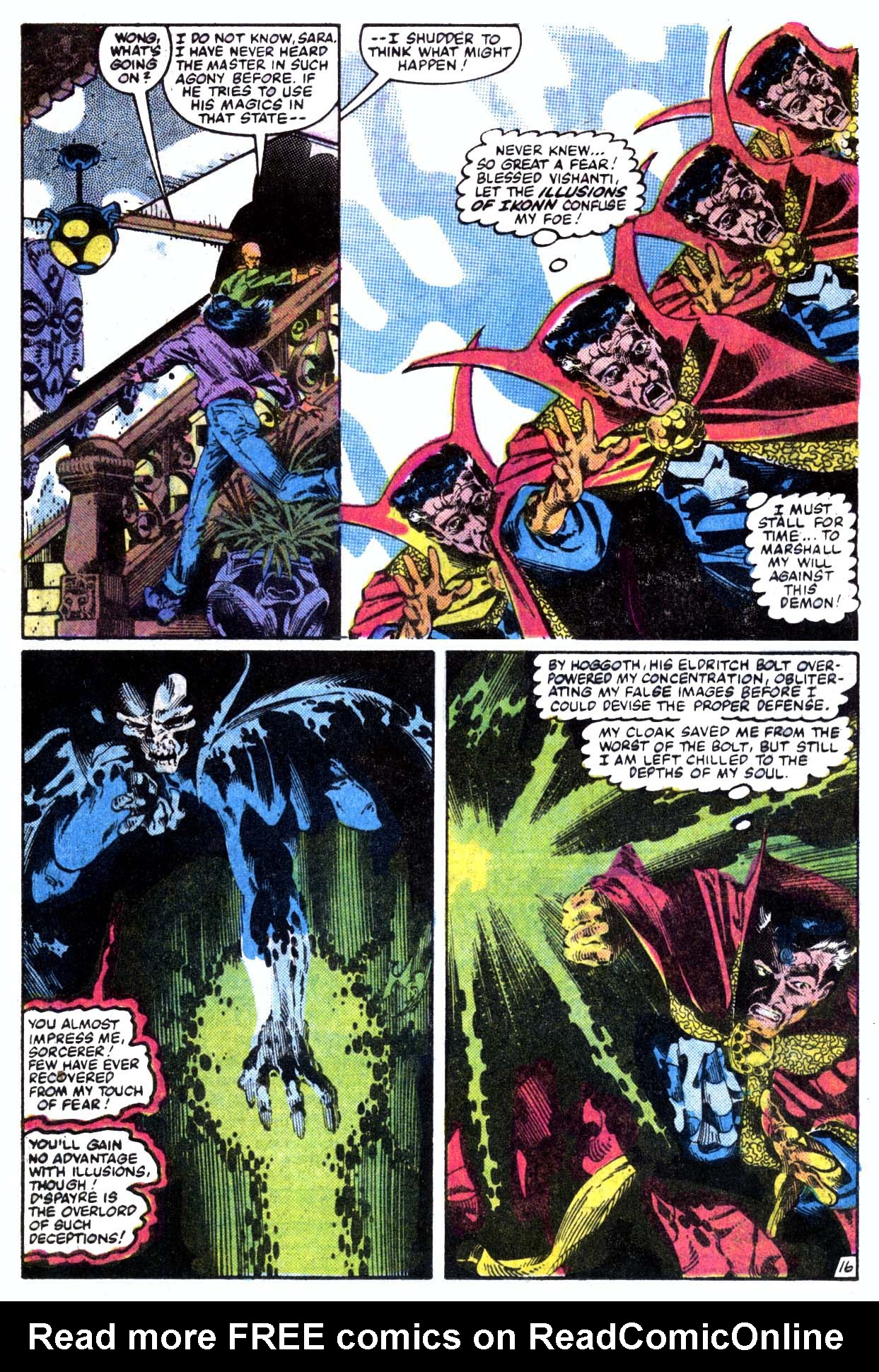 Read online Doctor Strange (1974) comic -  Issue #55 - 17