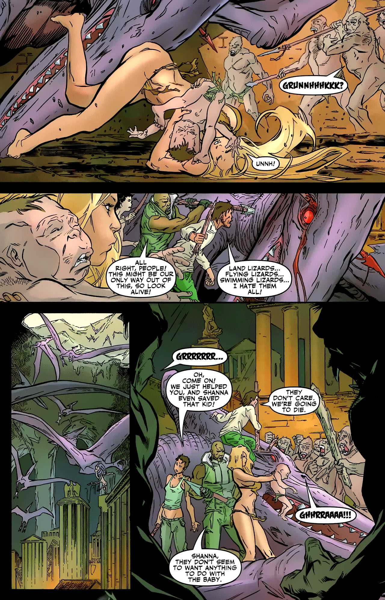 Read online Shanna the She-Devil: Survival of the Fittest comic -  Issue #3 - 13