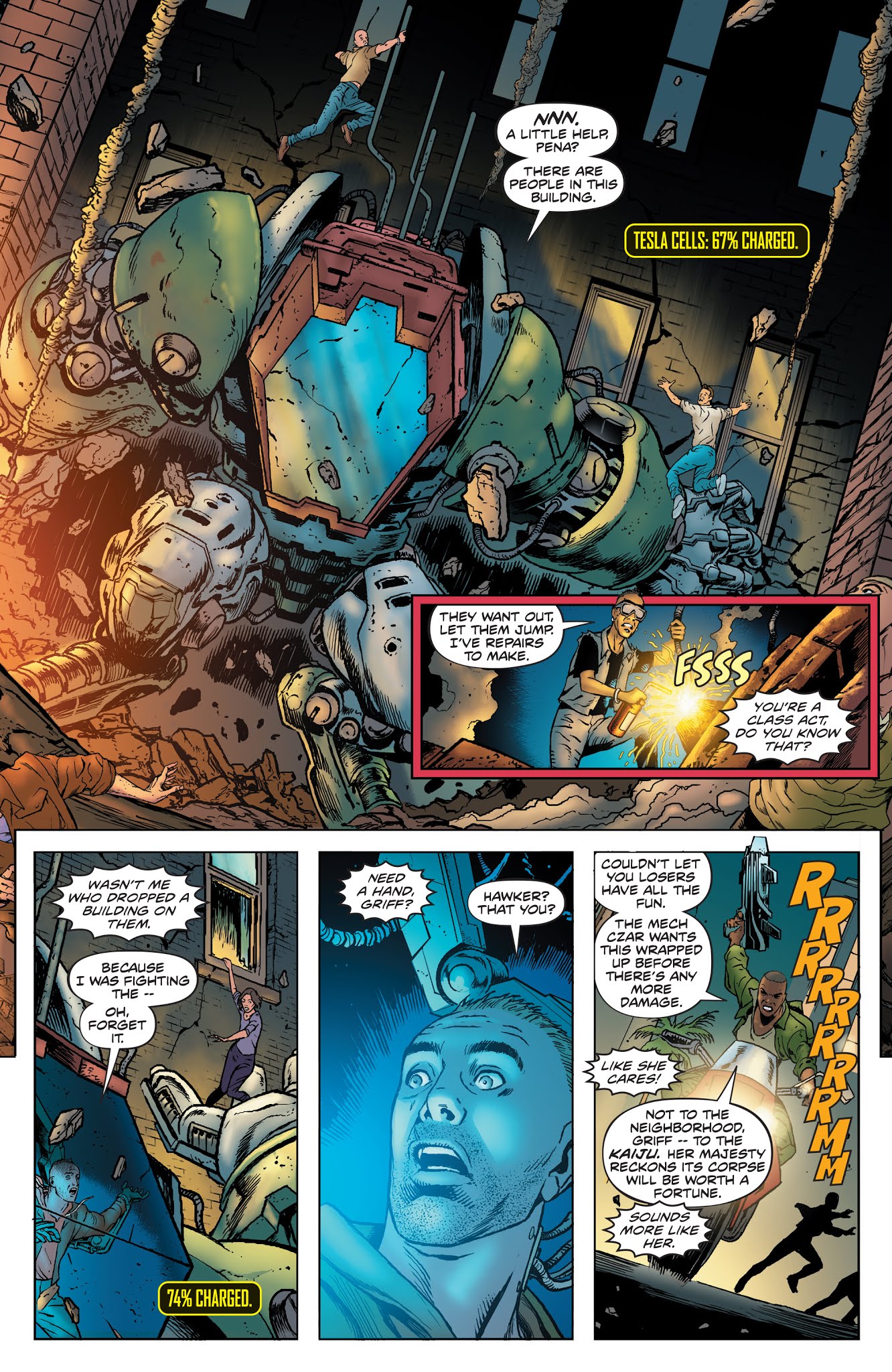 Read online Pacific Rim Aftermath comic -  Issue #5 - 16