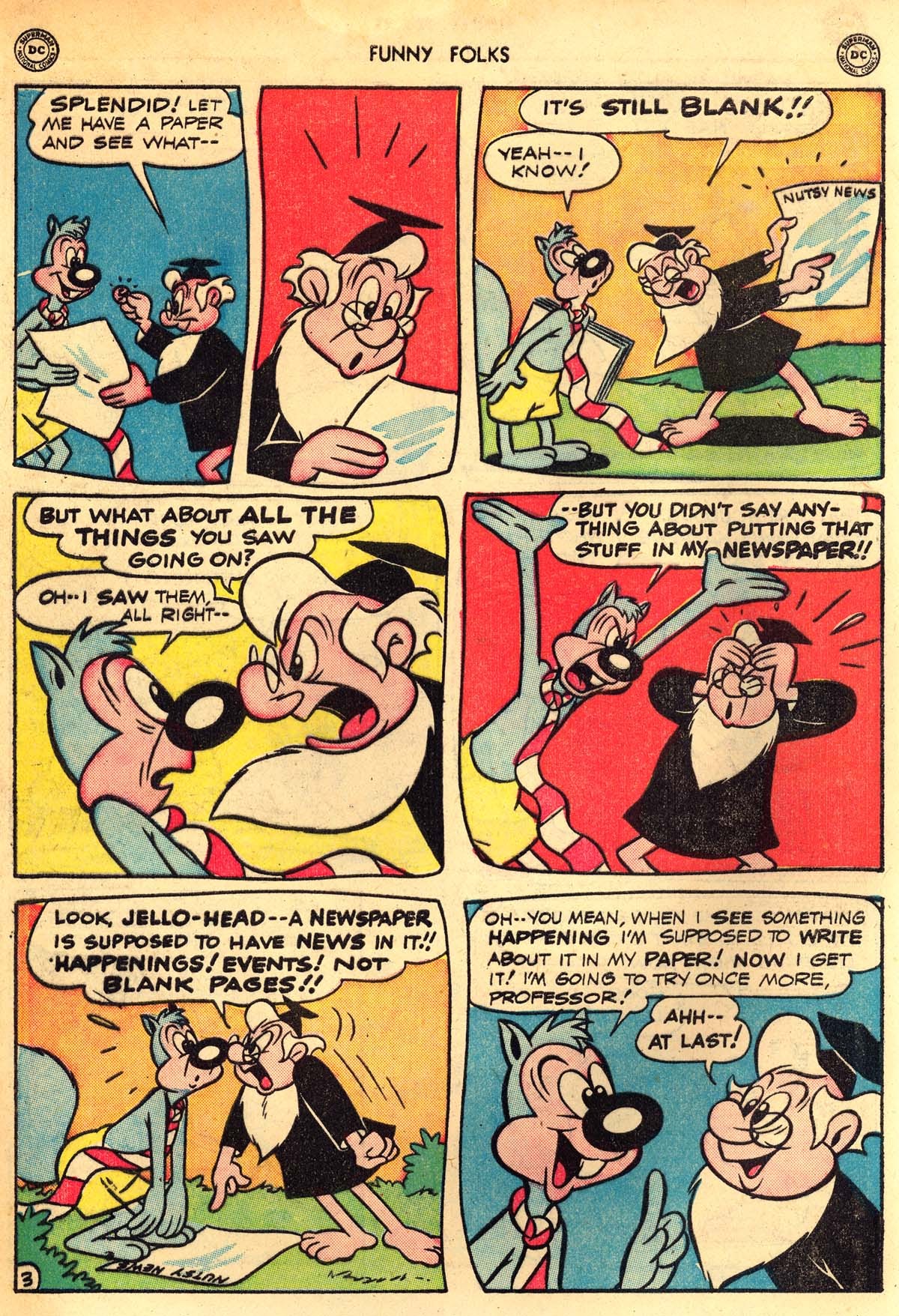 Read online Funny Folks comic -  Issue #23 - 46