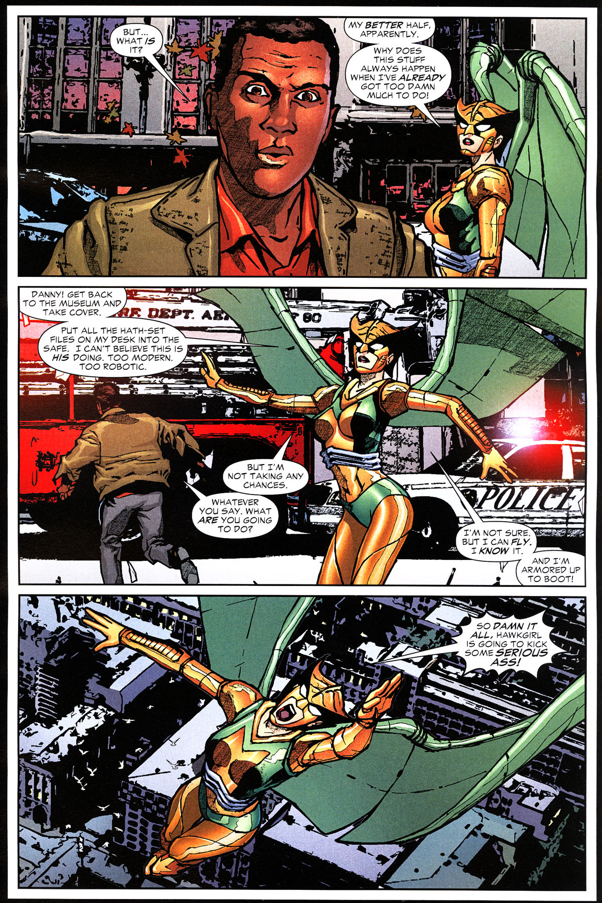 Read online Hawkgirl comic -  Issue #62 - 8