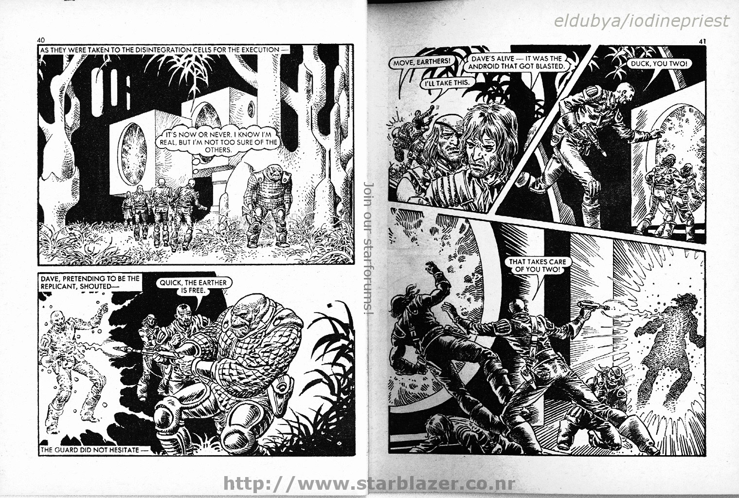 Read online Starblazer comic -  Issue #144 - 22