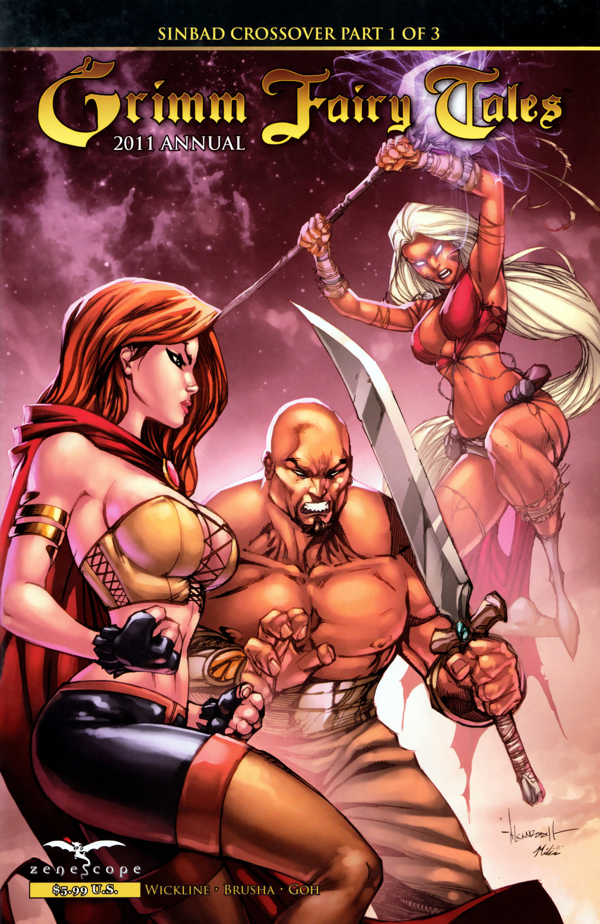 Read online Grimm Fairy Tales (2005) comic -  Issue # Annual 2011 - 1