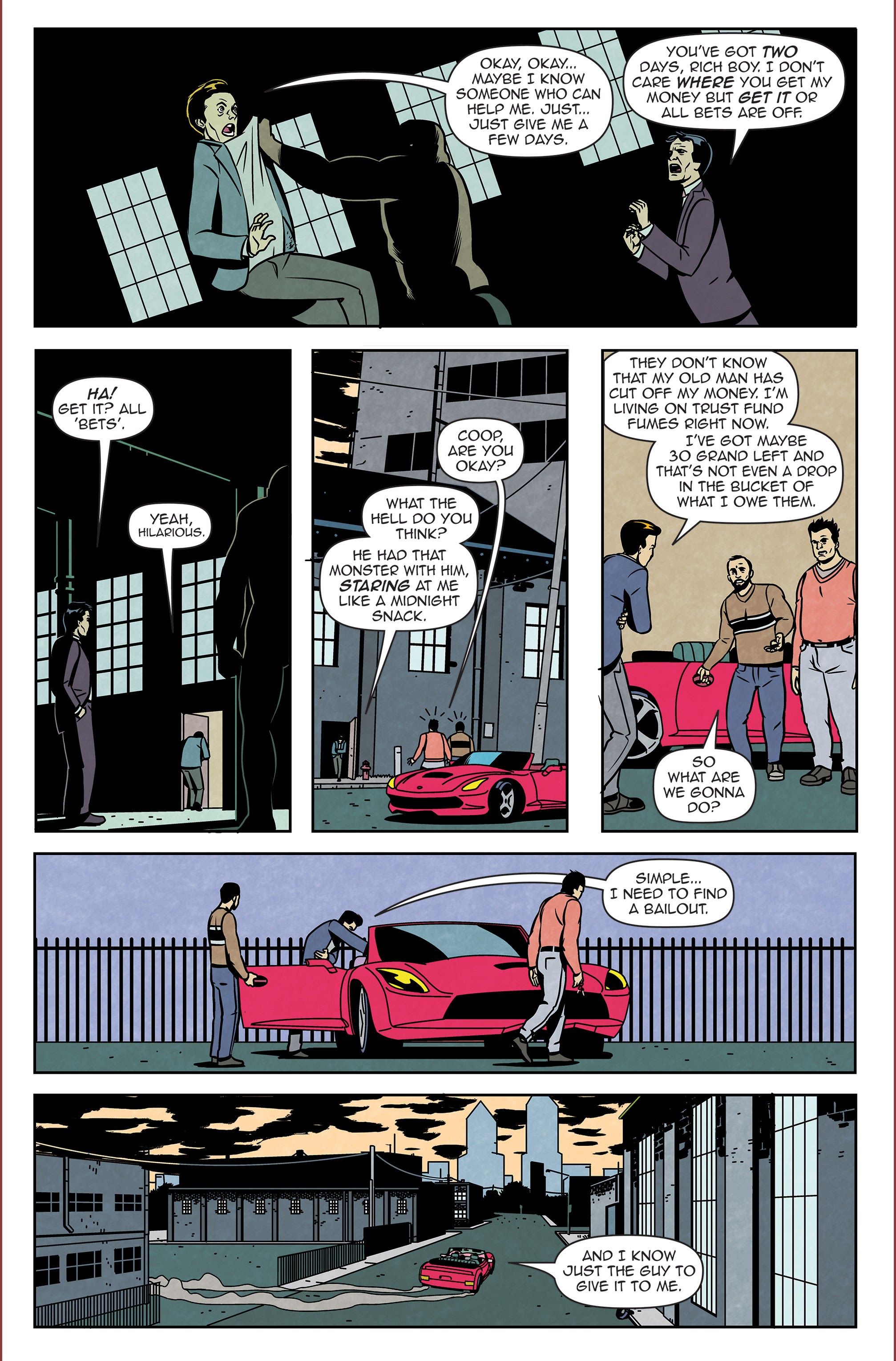 Read online The F1rst Hero: Fight For Your Life comic -  Issue #1 - 4