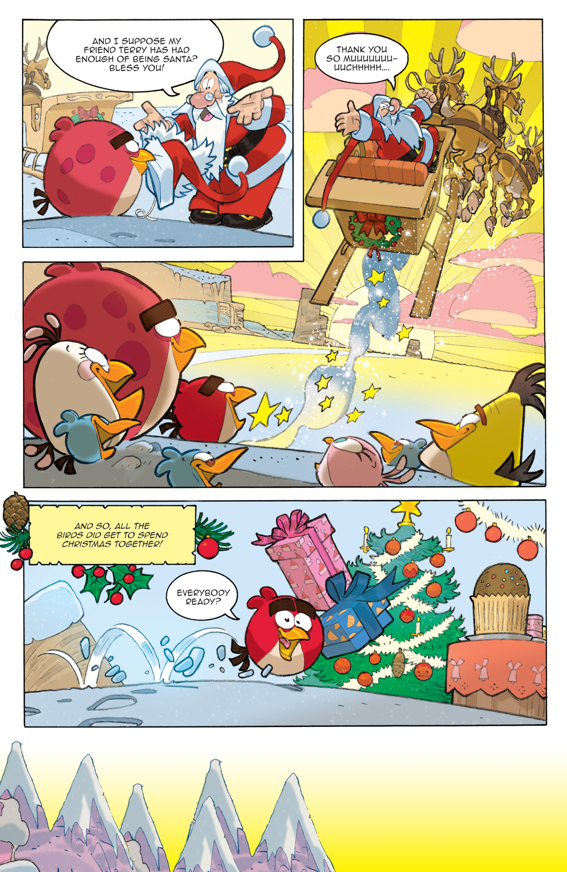 Read online Angry Birds Comics (2014) comic -  Issue # _Holiday Special - 47