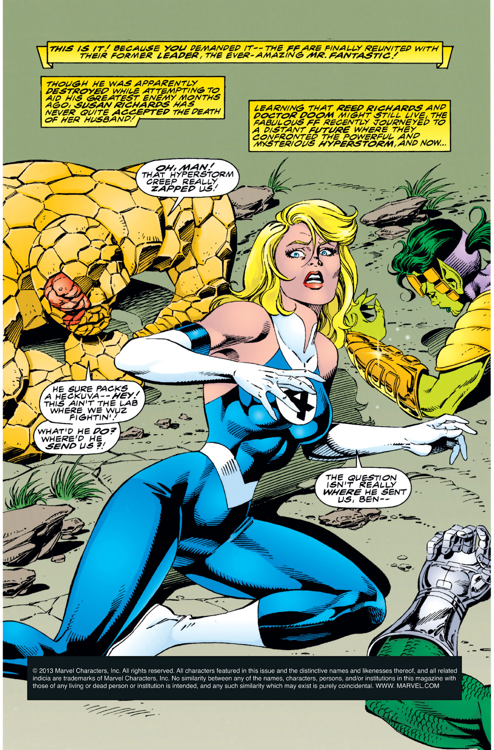 Read online Fantastic Four (1961) comic -  Issue #407 - 2