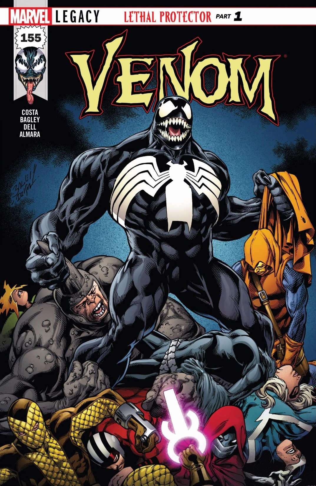 Read online Venom (2016) comic -  Issue #155 - 1