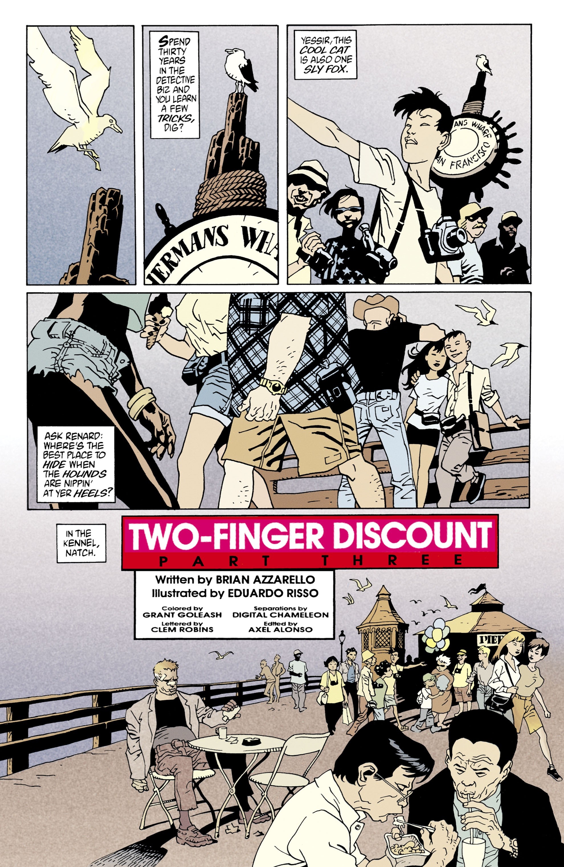 Read online Jonny Double comic -  Issue #3 - 2