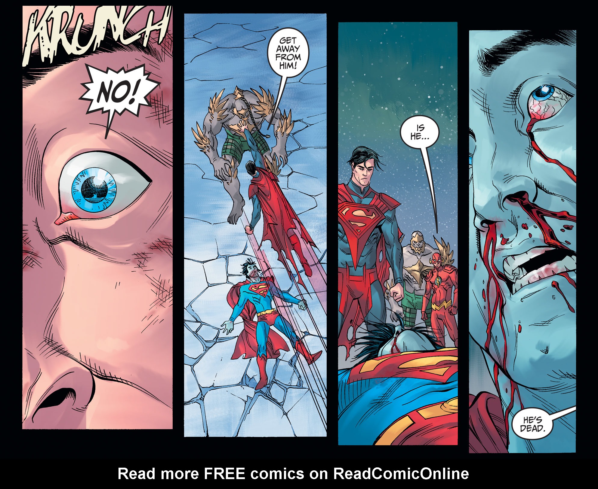 Read online Injustice: Gods Among Us: Year Five comic -  Issue #20 - 21