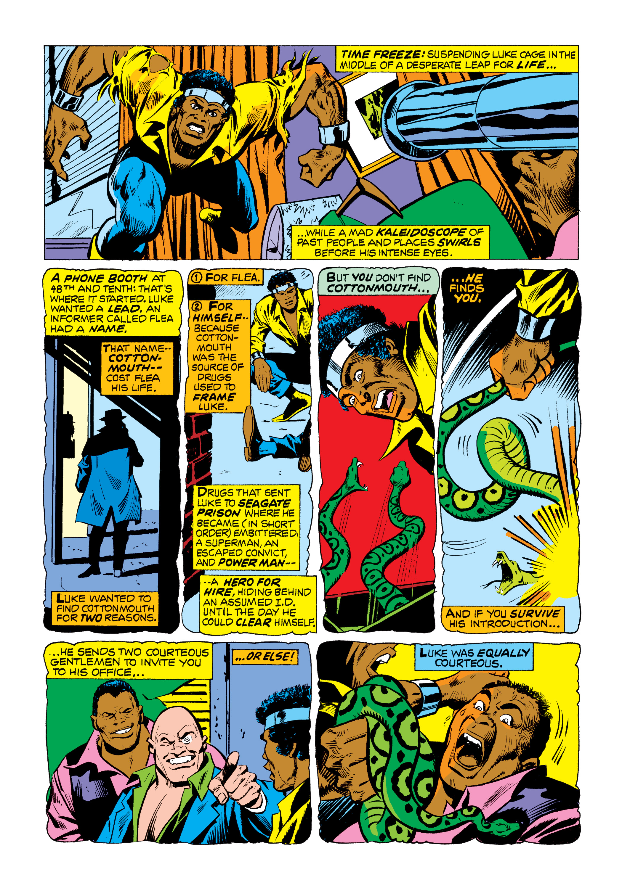 Read online Marvel Masterworks: Luke Cage, Power Man comic -  Issue # TPB 2 (Part 1) - 70