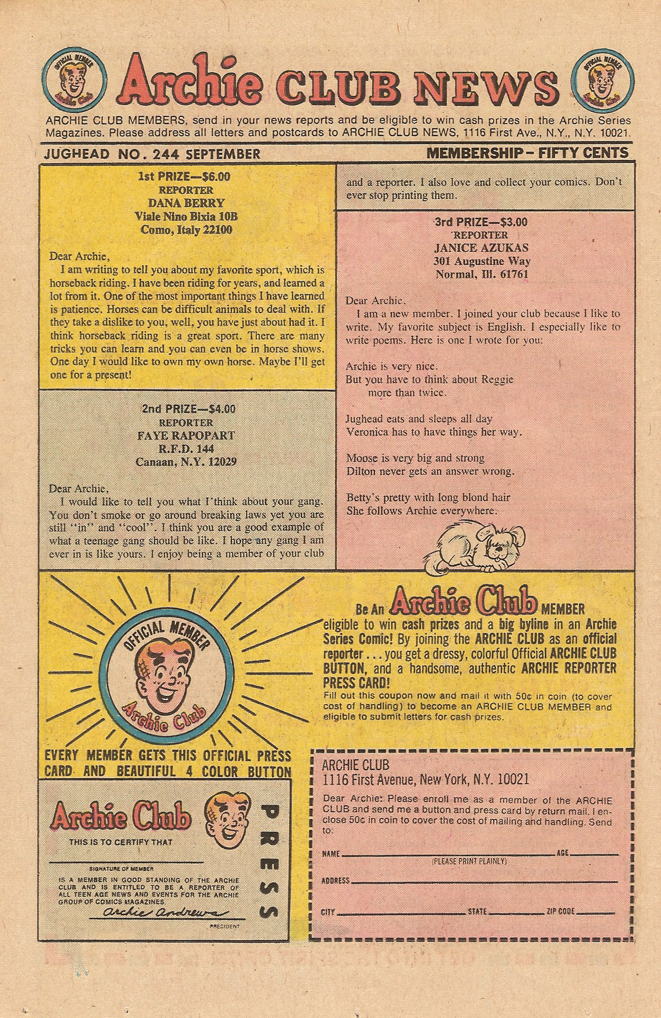 Read online Jughead (1965) comic -  Issue #244 - 25