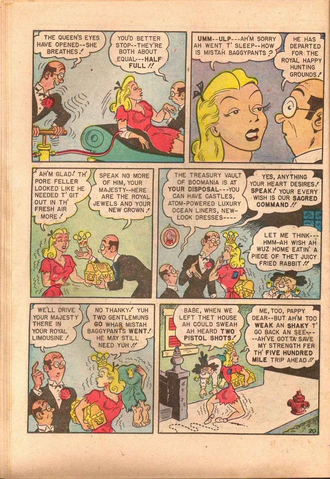 Read online Babe (1948) comic -  Issue #3 - 20