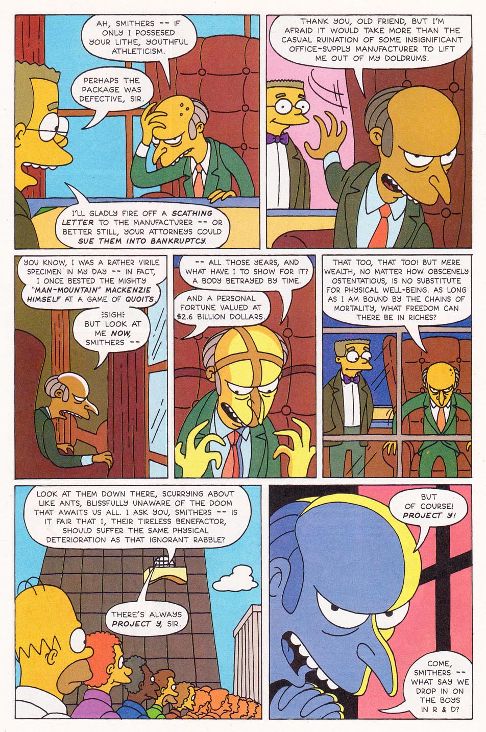 Read online Simpsons Comics comic -  Issue #1 - 6