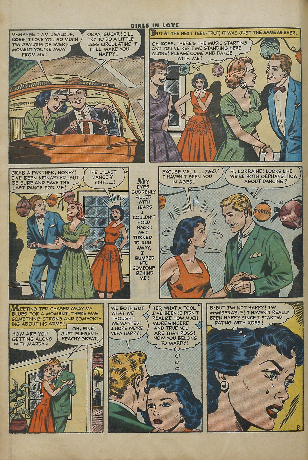 Read online Girls in Love (1955) comic -  Issue #53 - 10