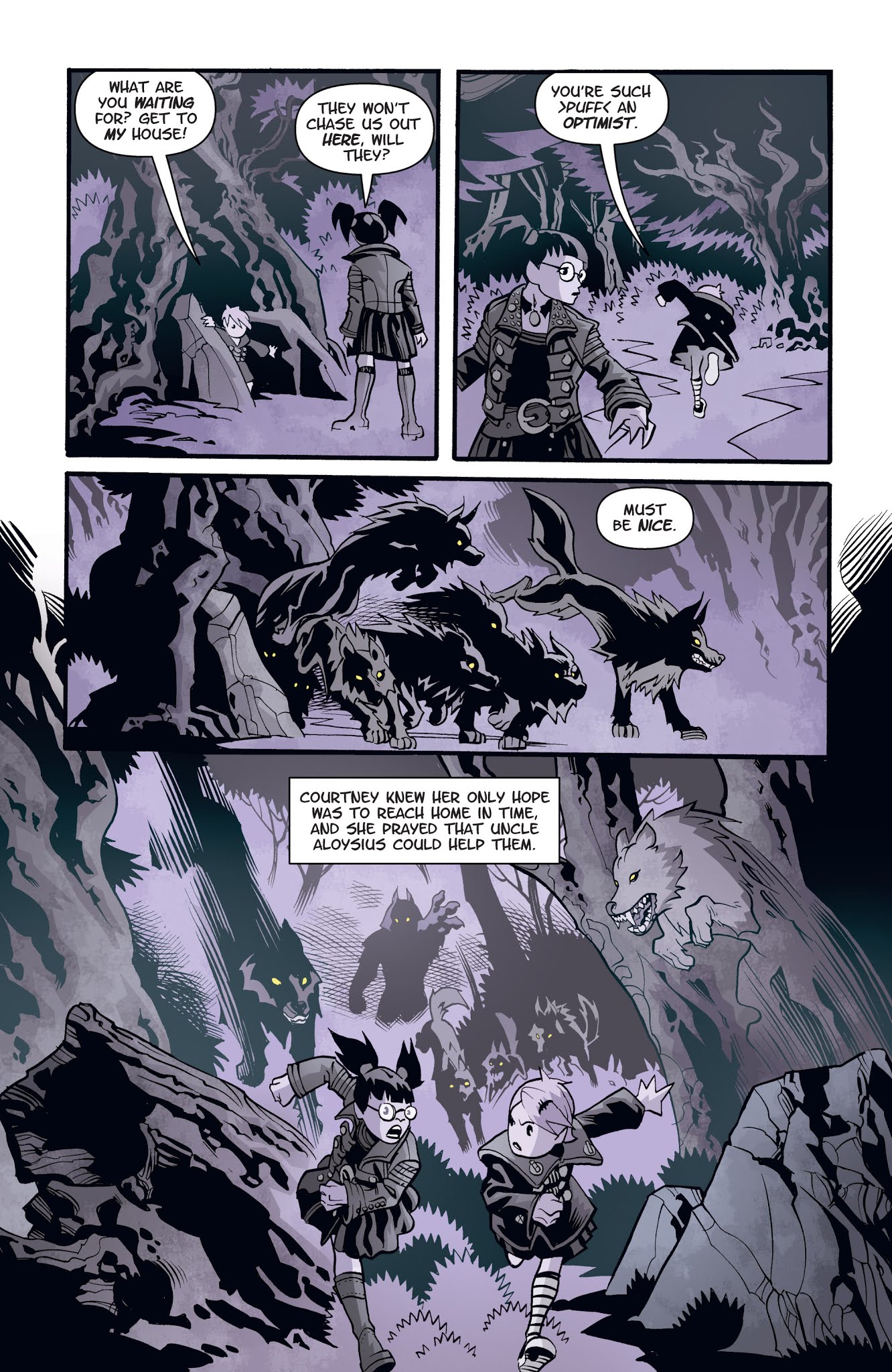Read online Courtney Crumrin comic -  Issue #4 - 12