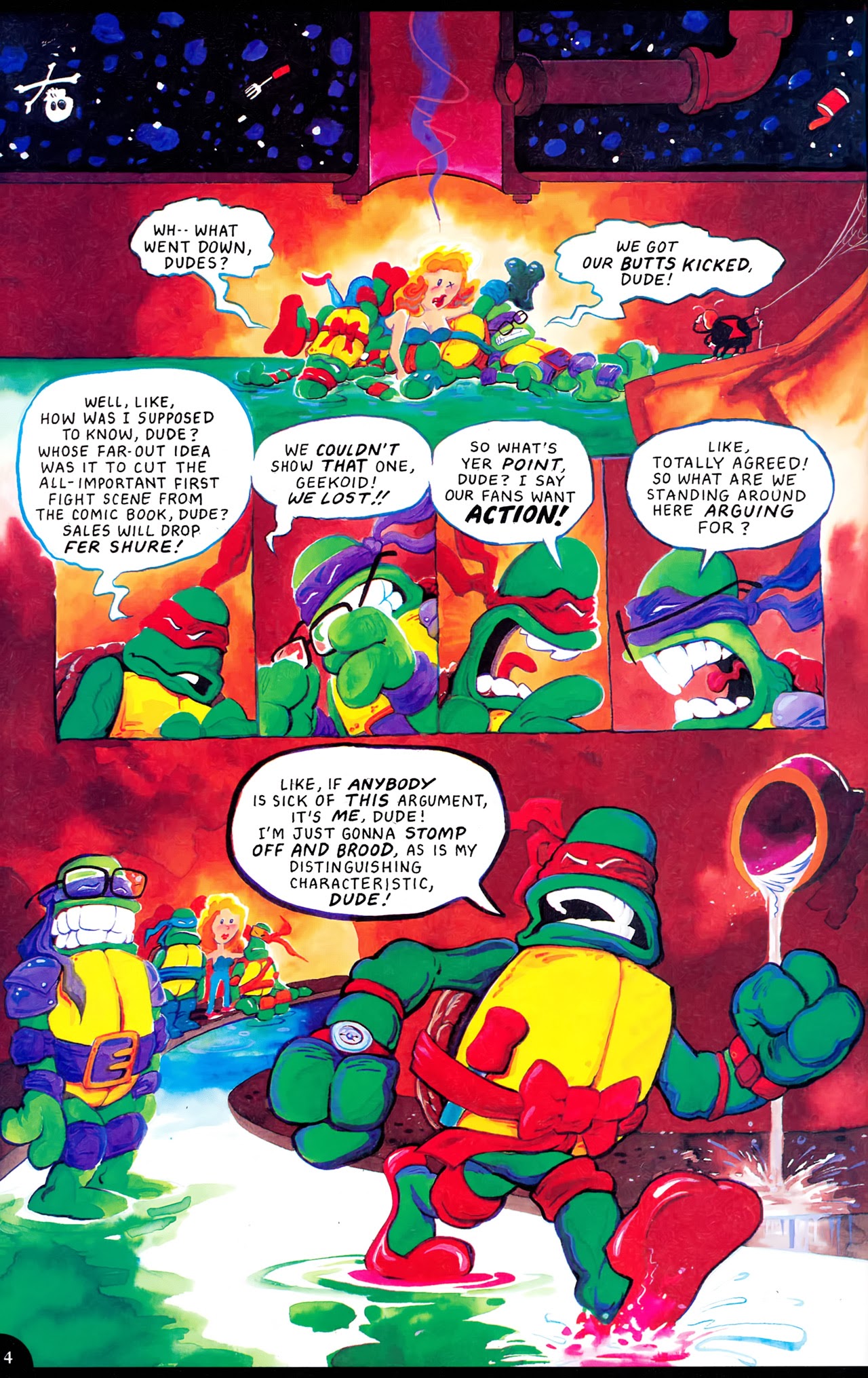 Read online Green-Grey Sponge-Suit Sushi Turtles comic -  Issue # Full - 6