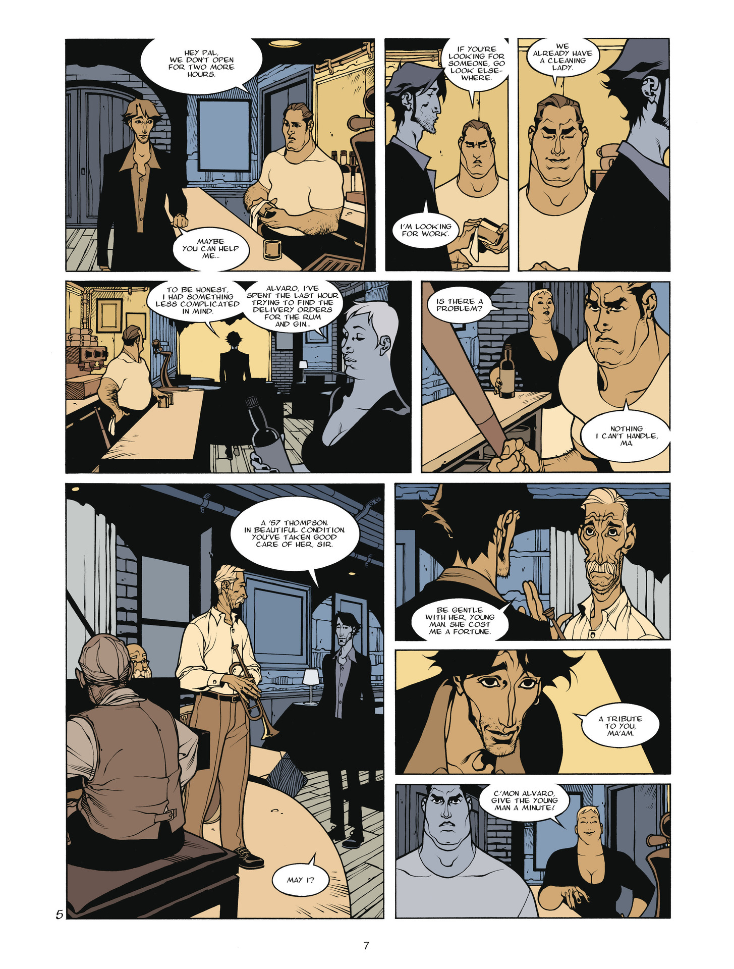 Read online Jazz Maynard comic -  Issue #1 - 7