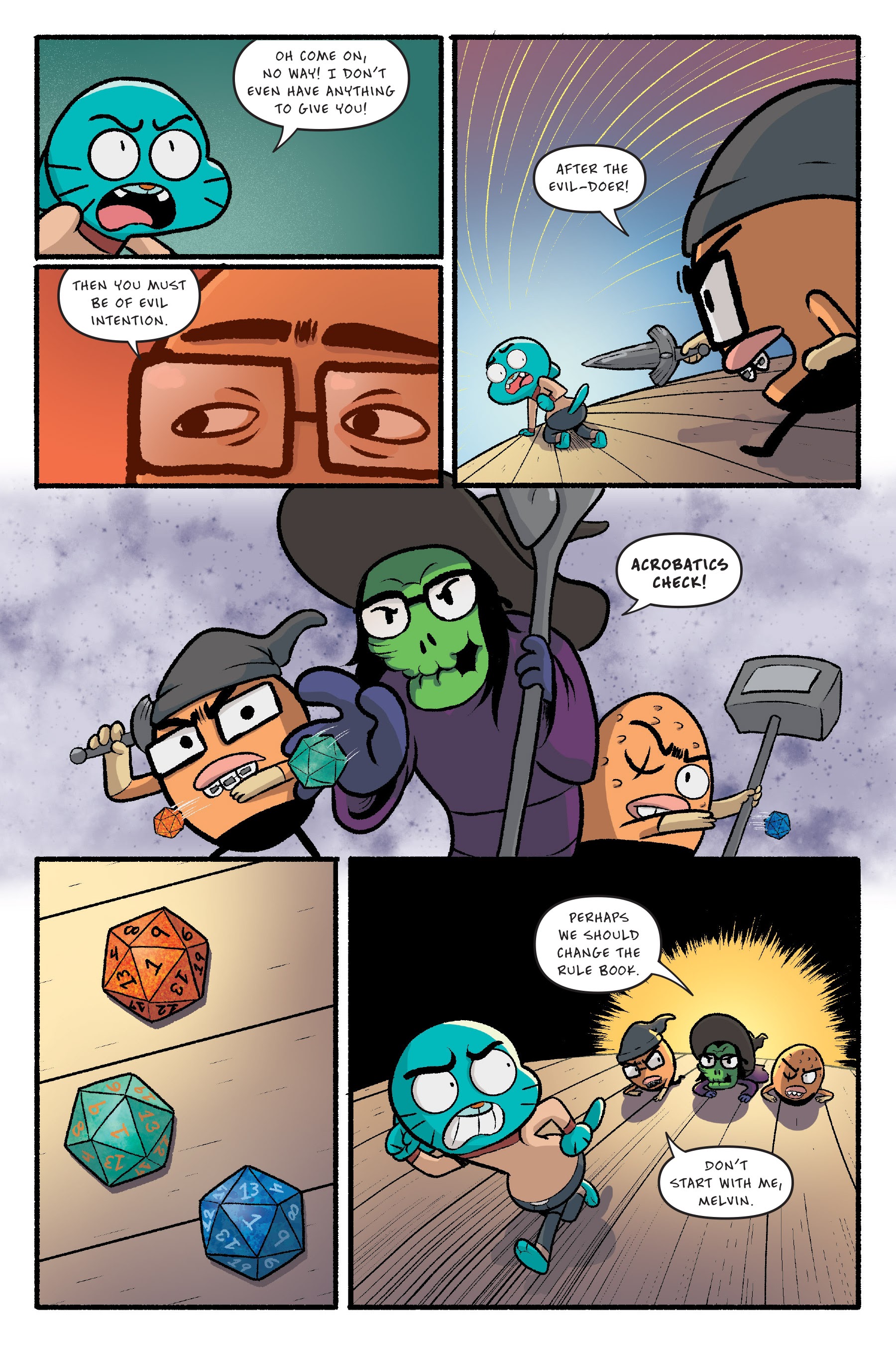 Read online The Amazing World of Gumball: The Storm comic -  Issue # TPB - 114