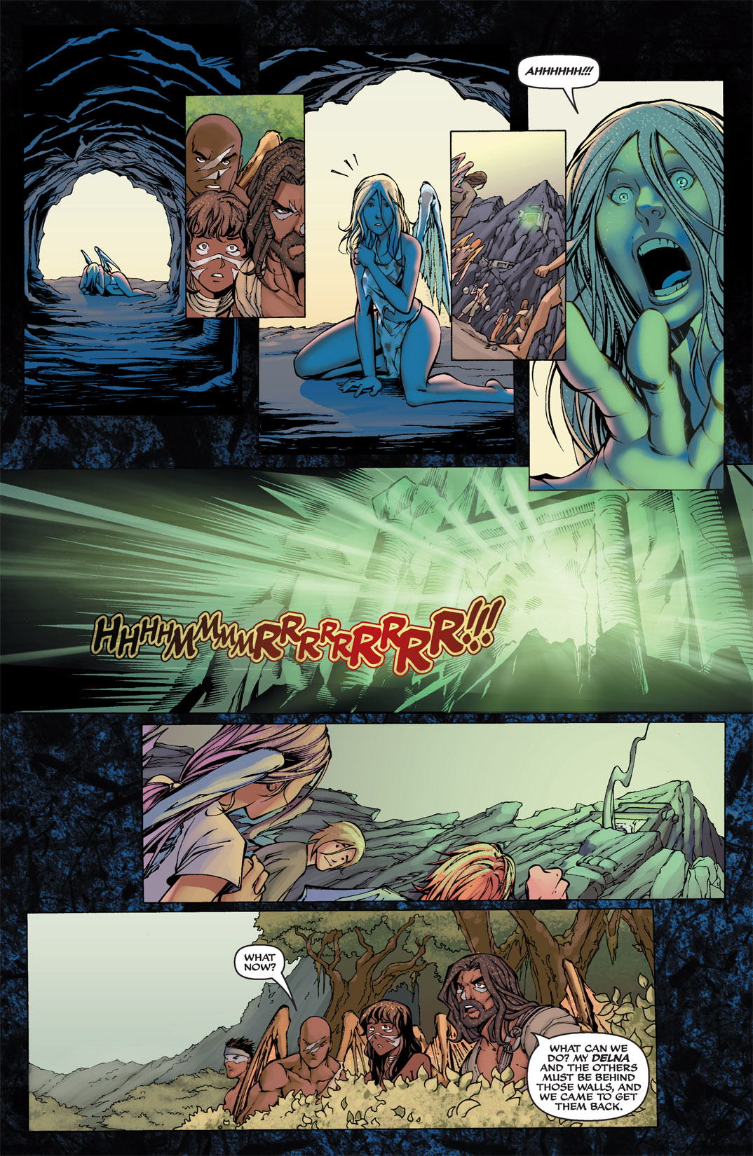 Read online Michael Turner's Soulfire: Chaos Reign comic -  Issue #1 - 14