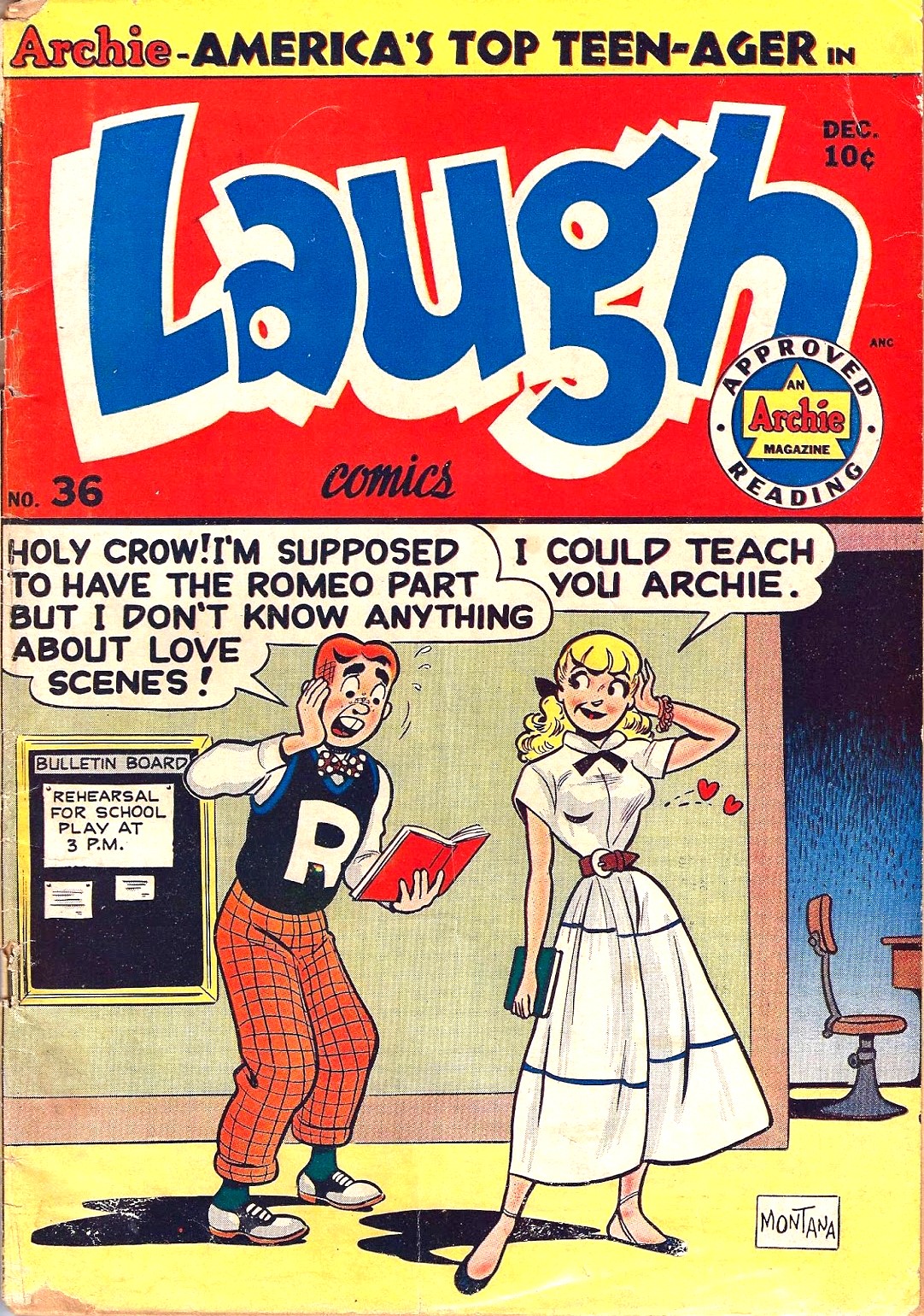 Read online Laugh (Comics) comic -  Issue #36 - 1