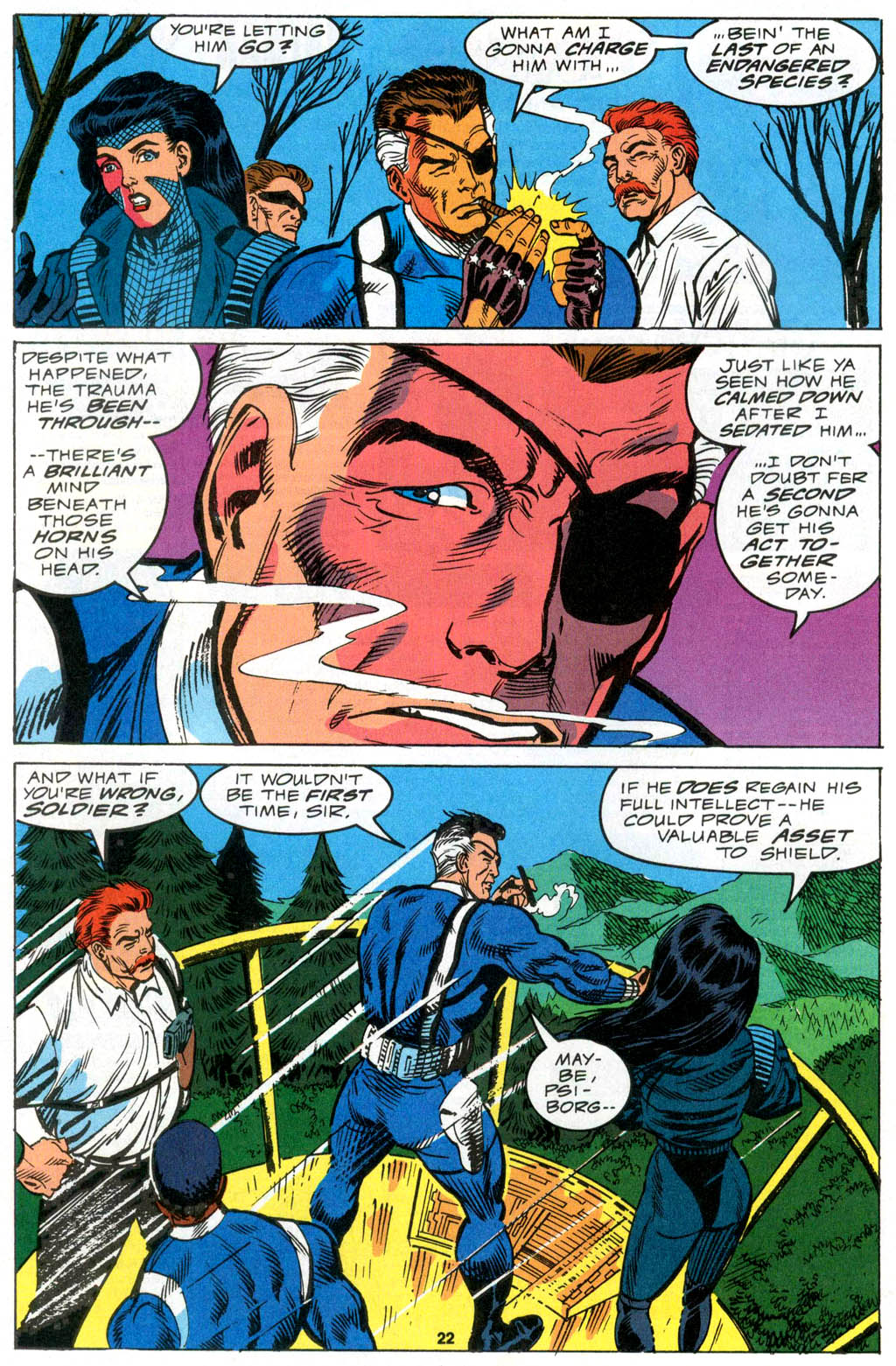 Read online Nick Fury, Agent of S.H.I.E.L.D. comic -  Issue #37 - 17