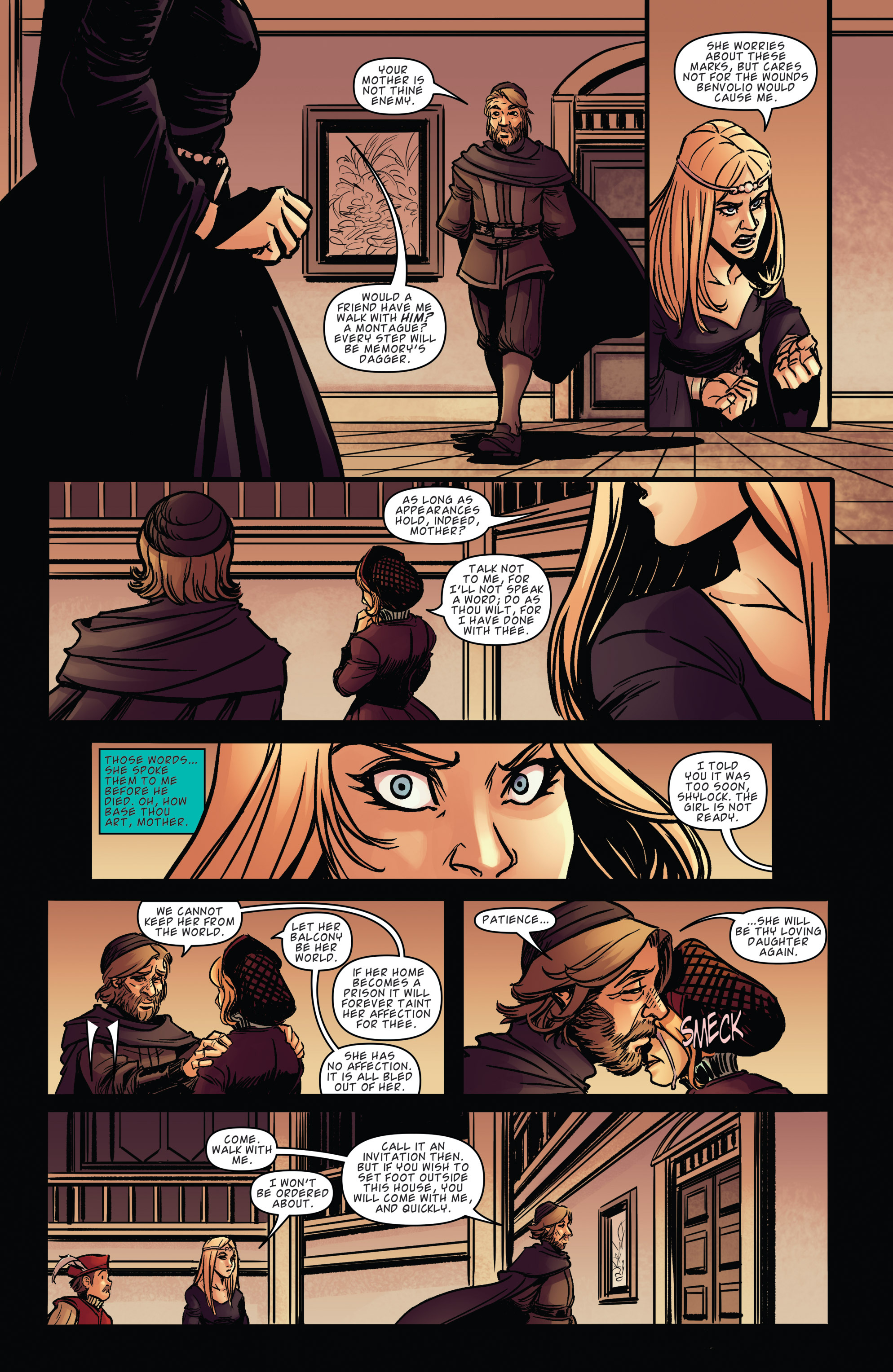 Read online Kill Shakespeare: Juliet: Past is Prologue comic -  Issue #1 - 6