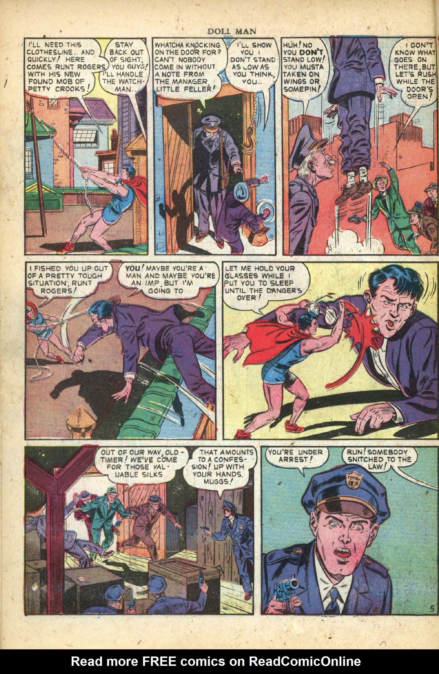 Read online Doll Man comic -  Issue #26 - 16