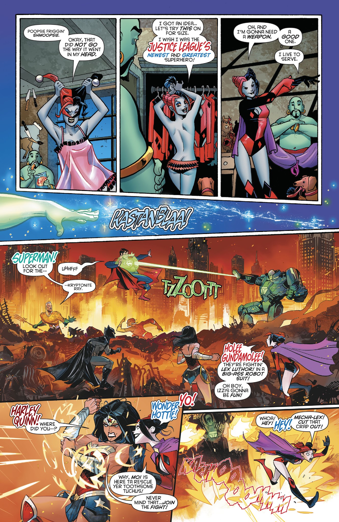 Read online Harley Quinn: Be Careful What You Wish For comic -  Issue # Full - 17