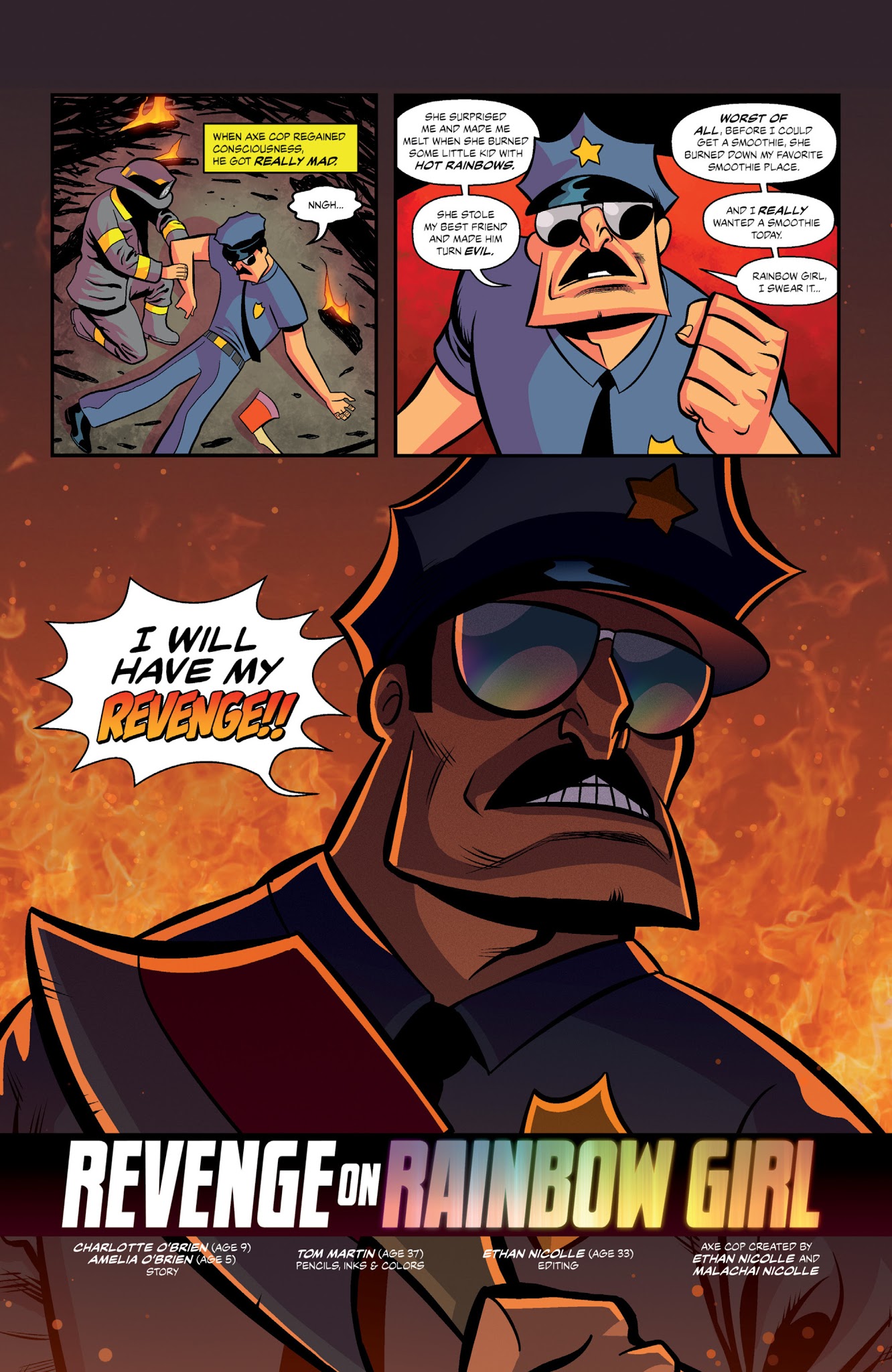 Read online Axe Cop comic -  Issue # TPB 6 - 82