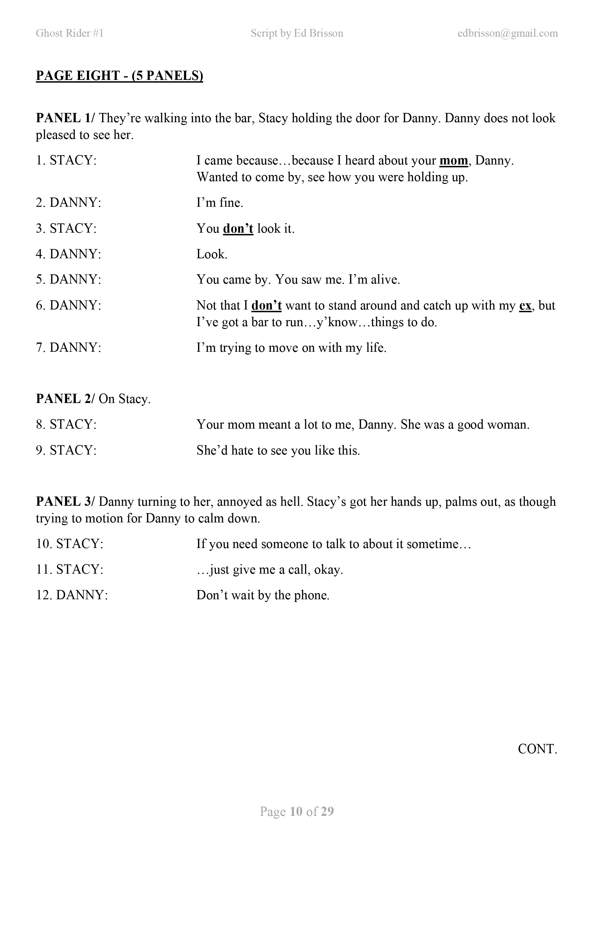 Read online Ghost Rider (2019) comic -  Issue # _Director's Cut - 53