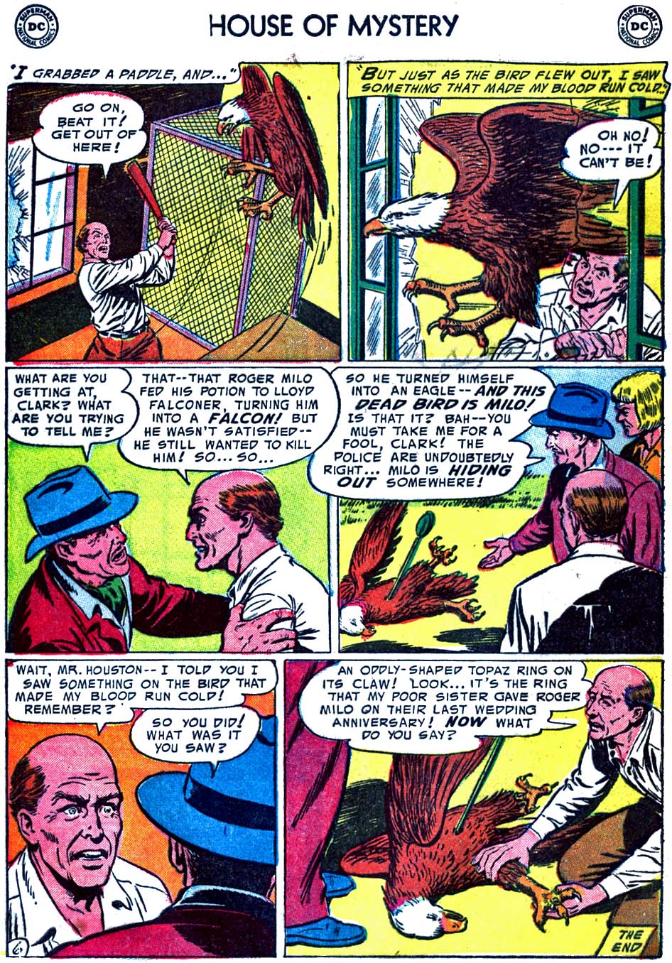 Read online House of Mystery (1951) comic -  Issue #28 - 8