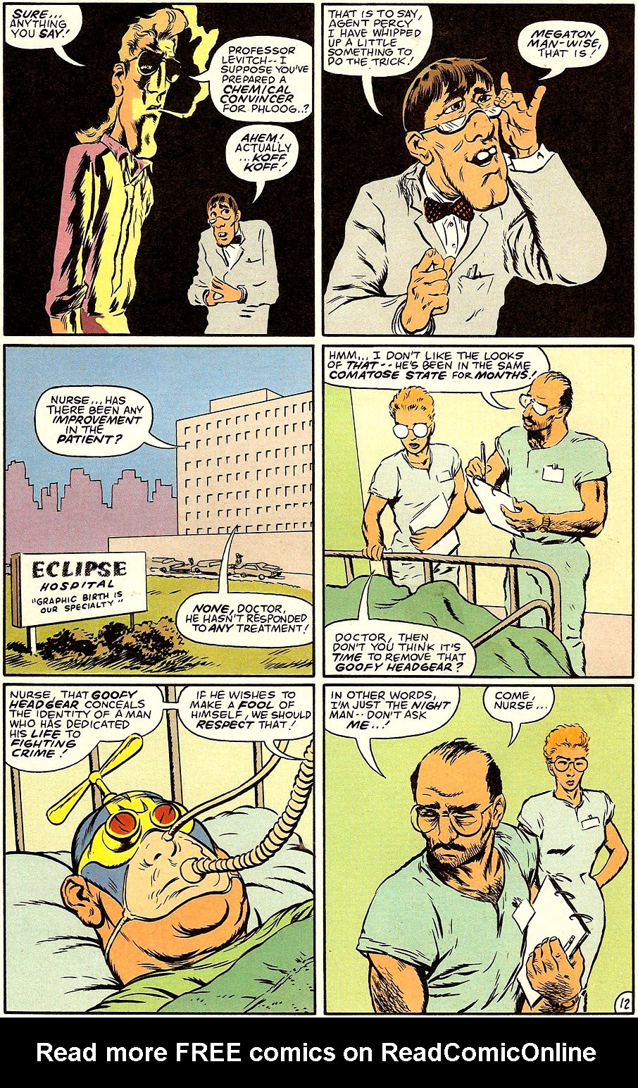 Read online The Return Of Megaton Man comic -  Issue #1 - 14