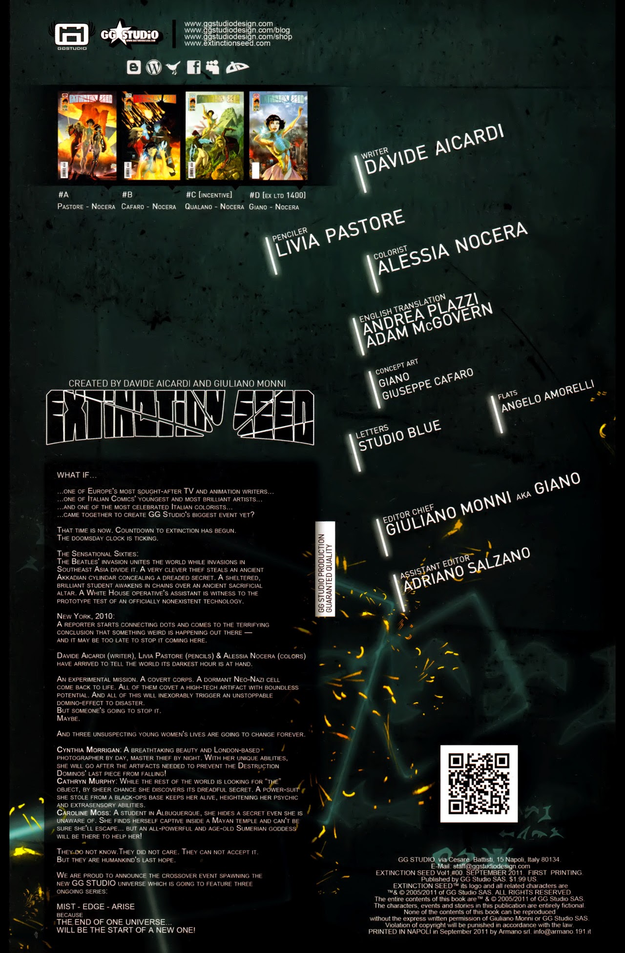 Read online Extinction Seed comic -  Issue #0 - 5
