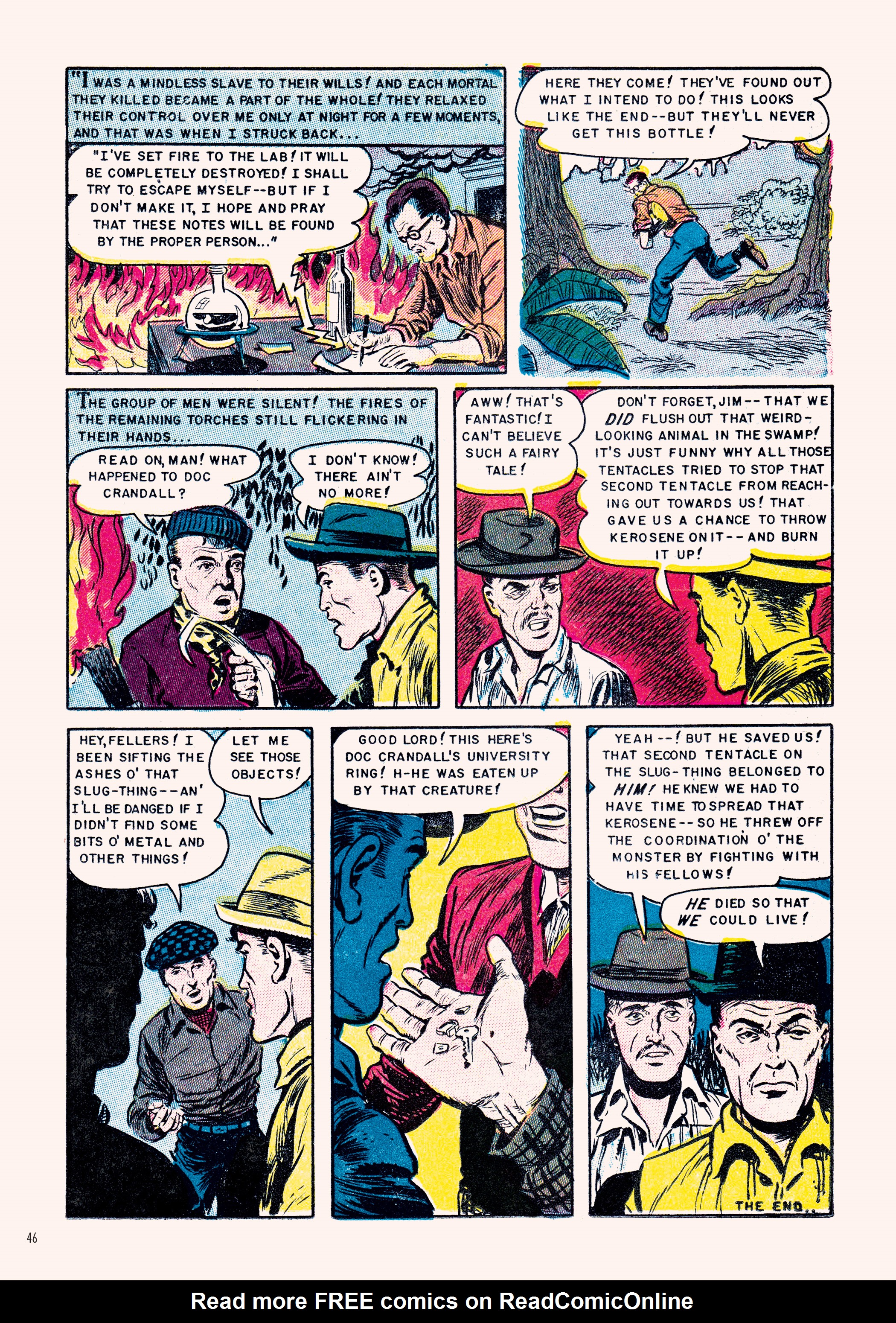 Read online Classic Monsters of Pre-Code Horror Comics: Swamp Monsters comic -  Issue # TPB - 46