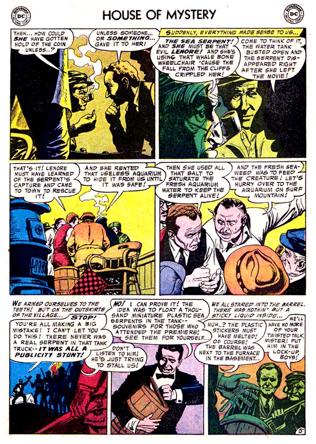 Read online House of Mystery (1951) comic -  Issue #63 - 7
