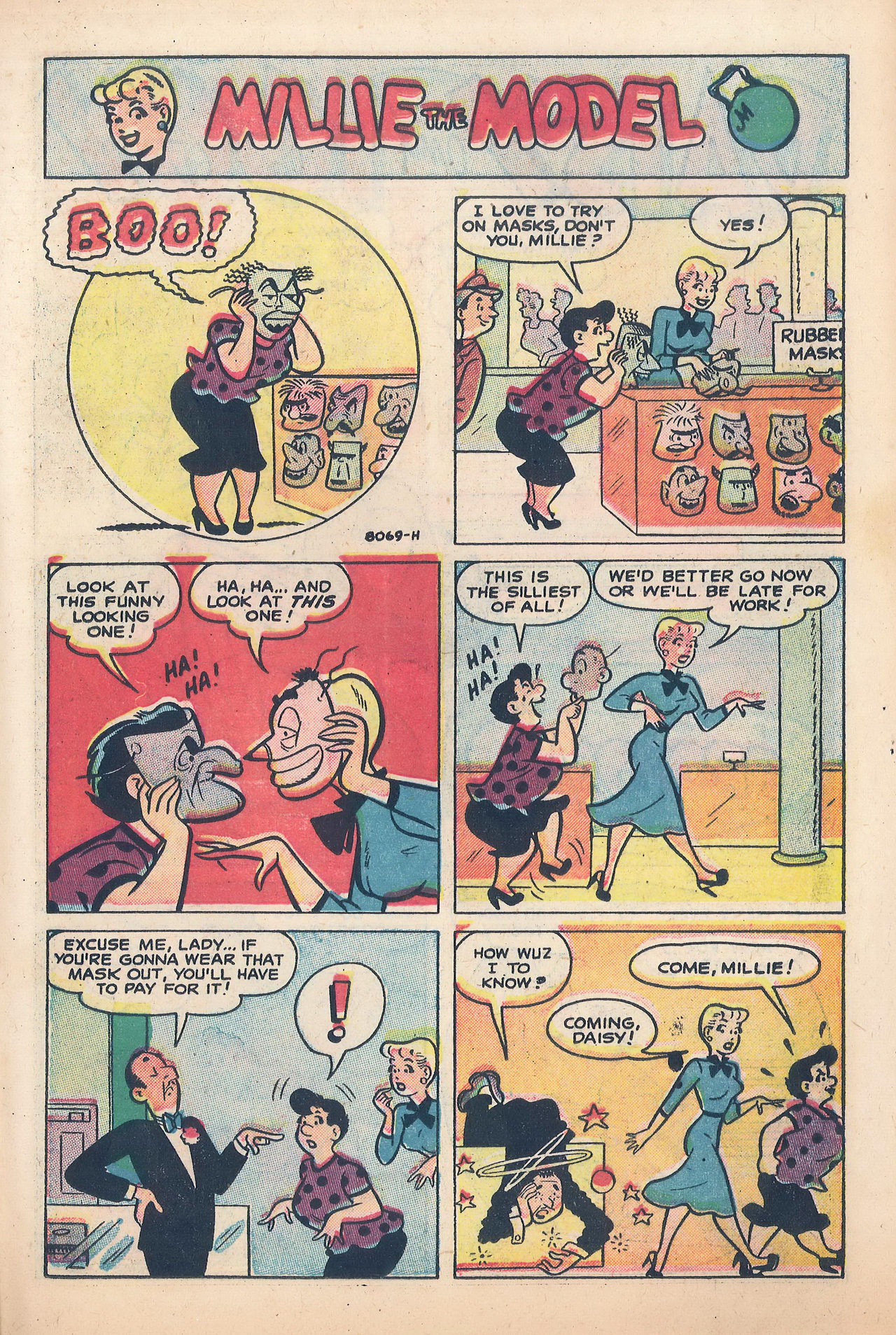 Read online Millie the Model comic -  Issue #29 - 35