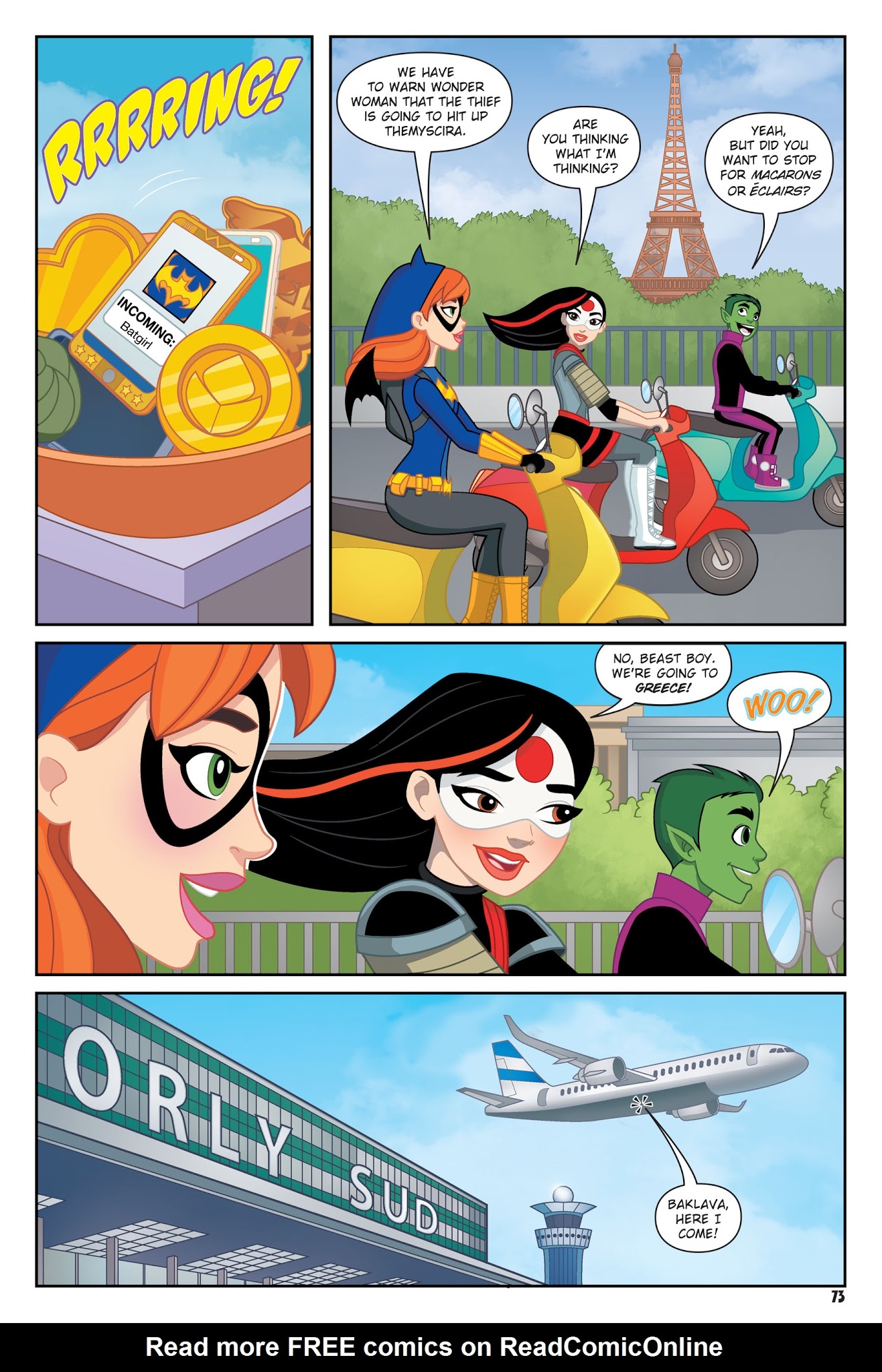 Read online DC Super Hero Girls: Summer Olympus comic -  Issue # TPB - 71