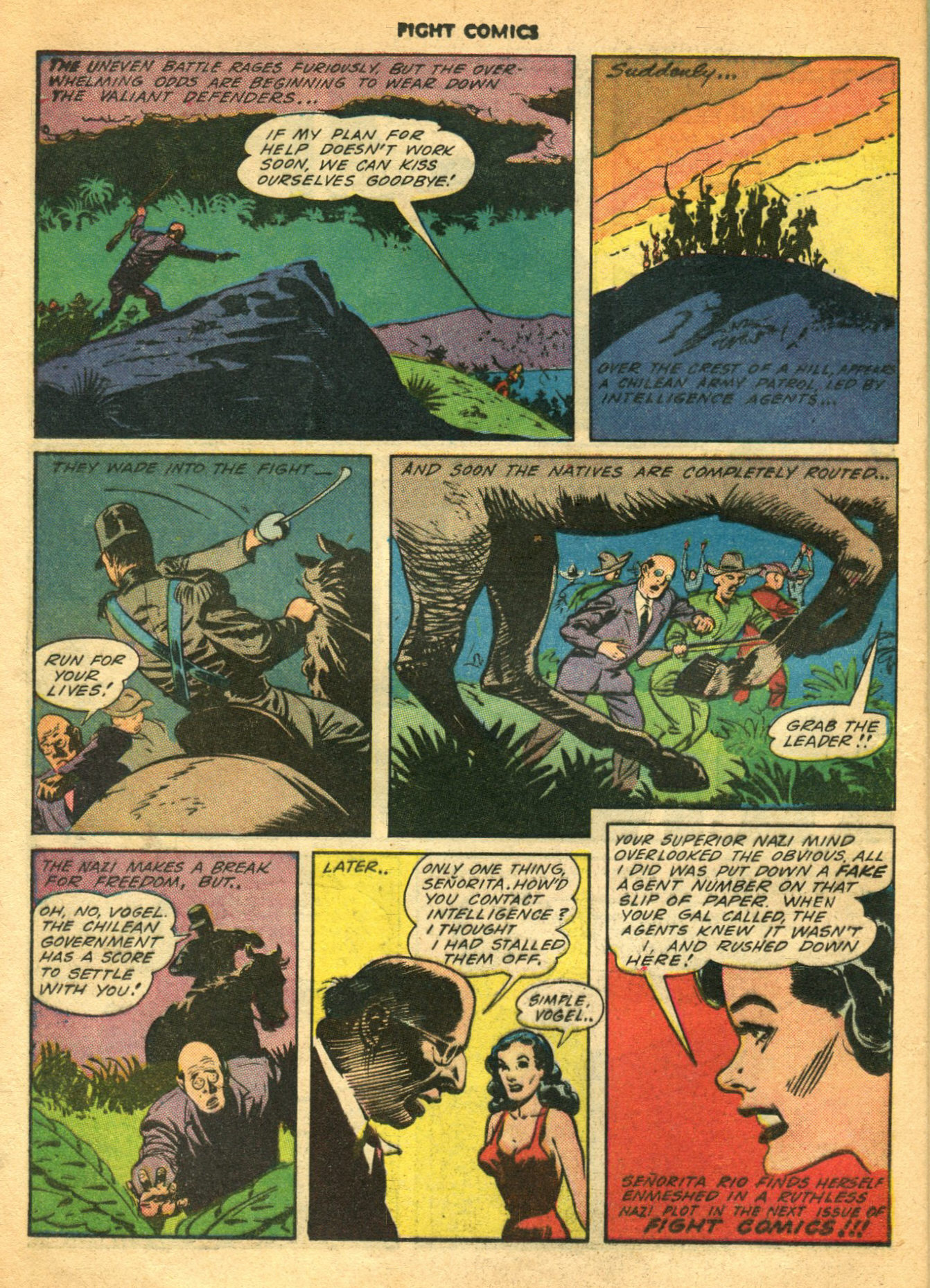 Read online Fight Comics comic -  Issue #27 - 22